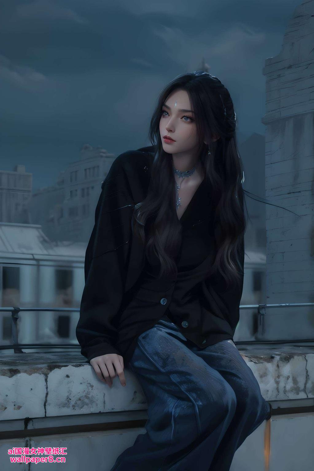 美得让人心醉清冷如霜