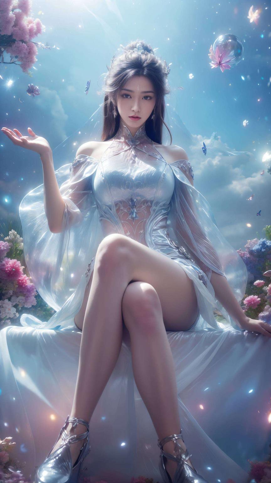 清新淡雅陆雪琪的海报壁纸