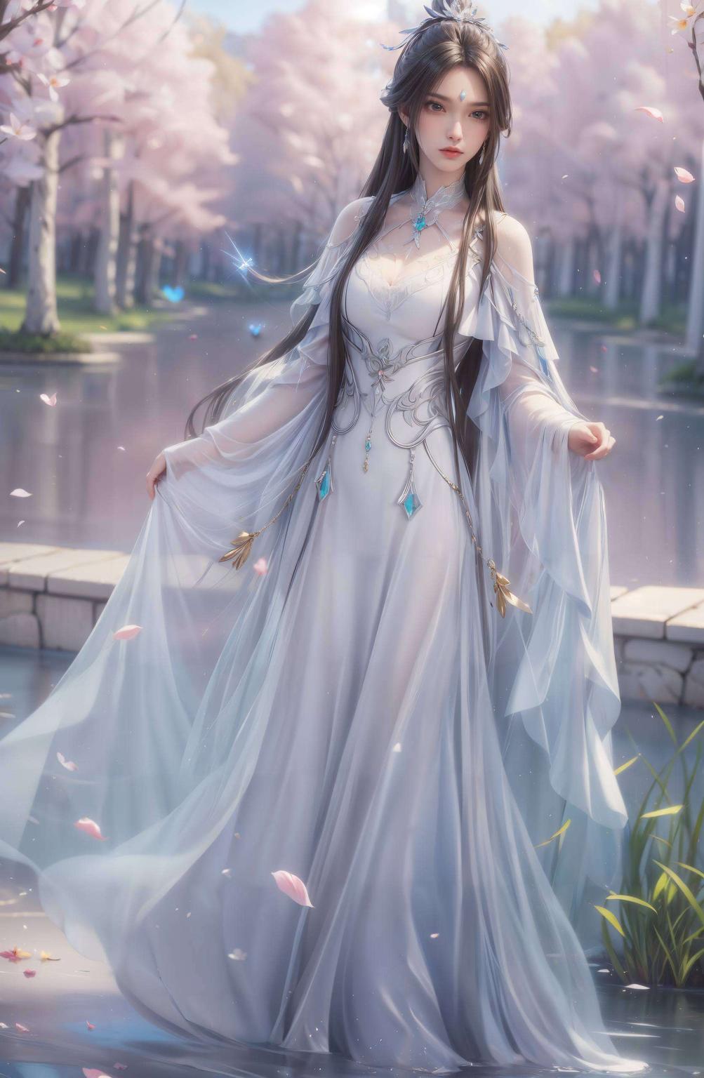 简直让人心动！🌸 快来收藏这唯美免费的动漫壁纸今天给大家带来一组超美的电脑背景壁纸！🎨 瞧这款陆雪琪的剧照