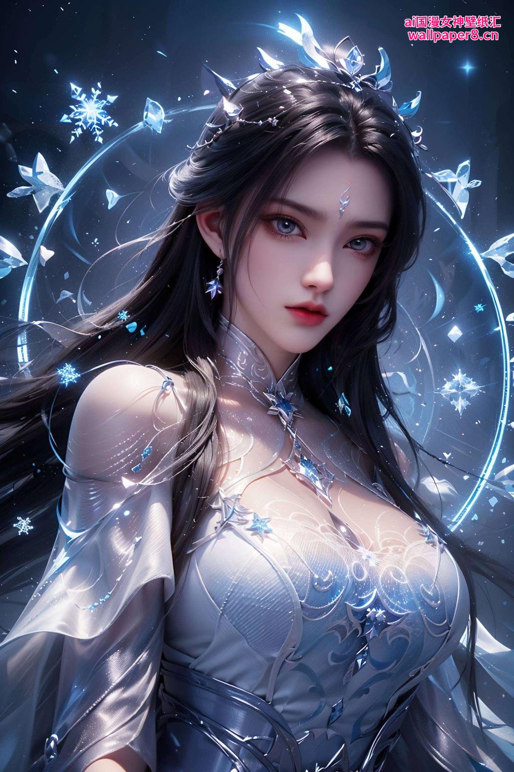 清冷仙子跃然屏上梦幻诛仙韵味十足