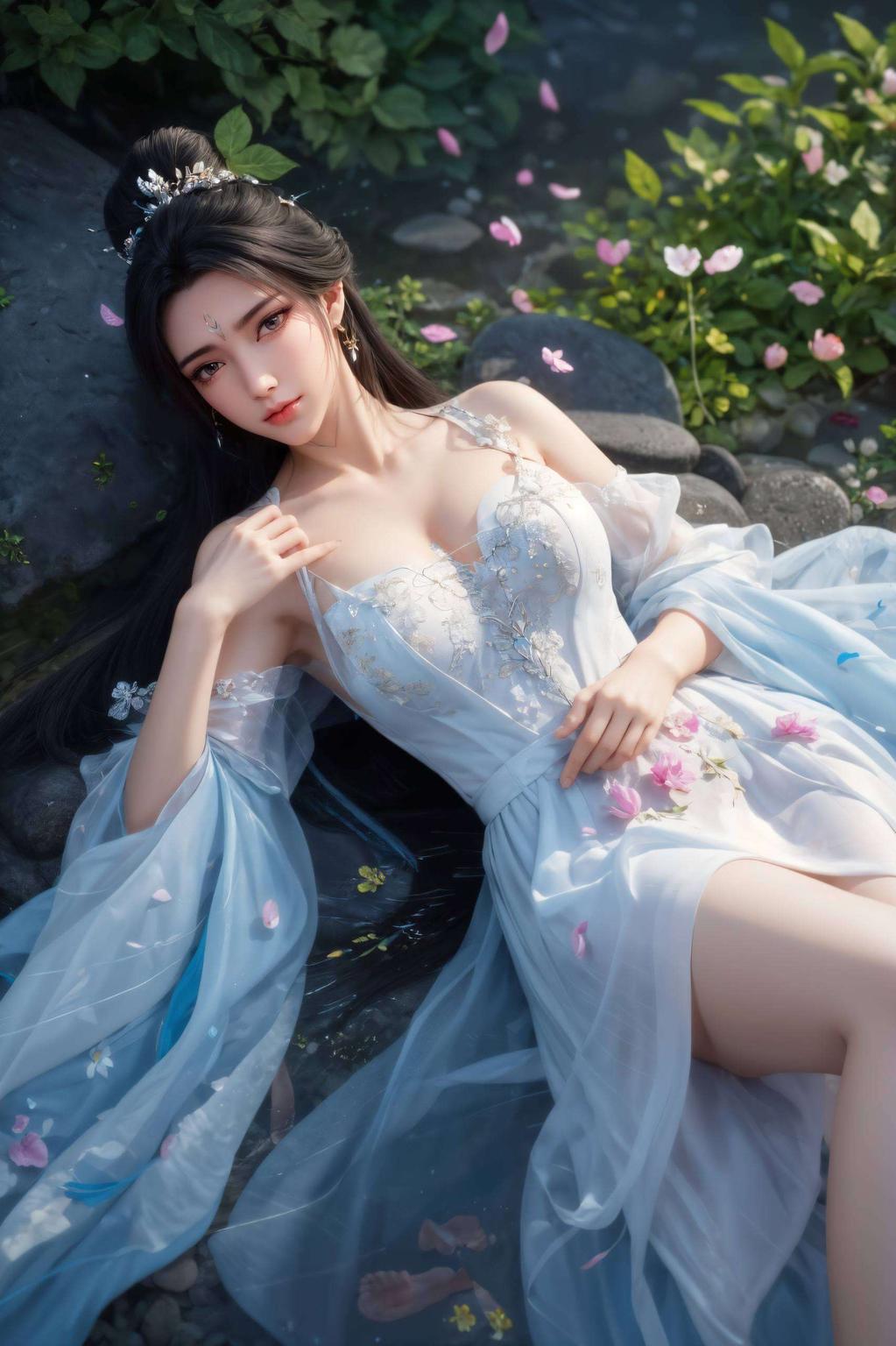 陆雪琪舞剑壁纸意境深远