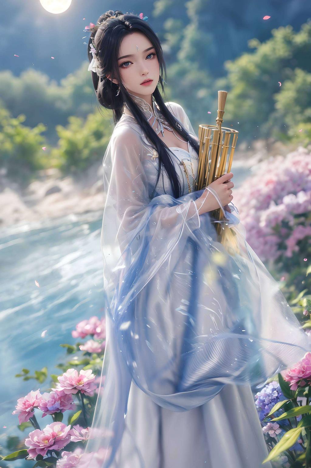 护眼又可爱陆雪琪AI绘图