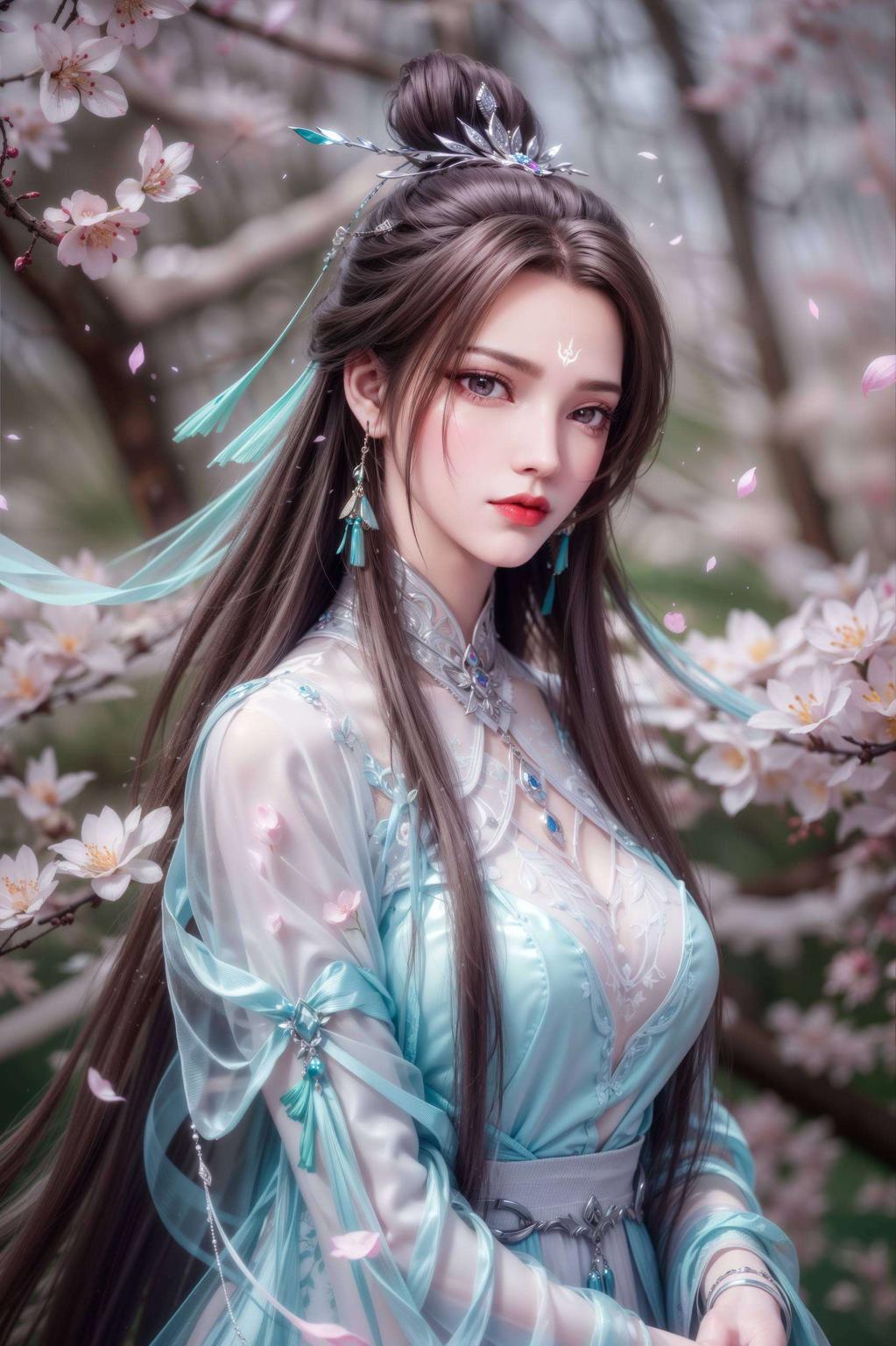 这款壁纸唯美细腻今天给大家带来一款超美的陆雪琪高清手机壁纸