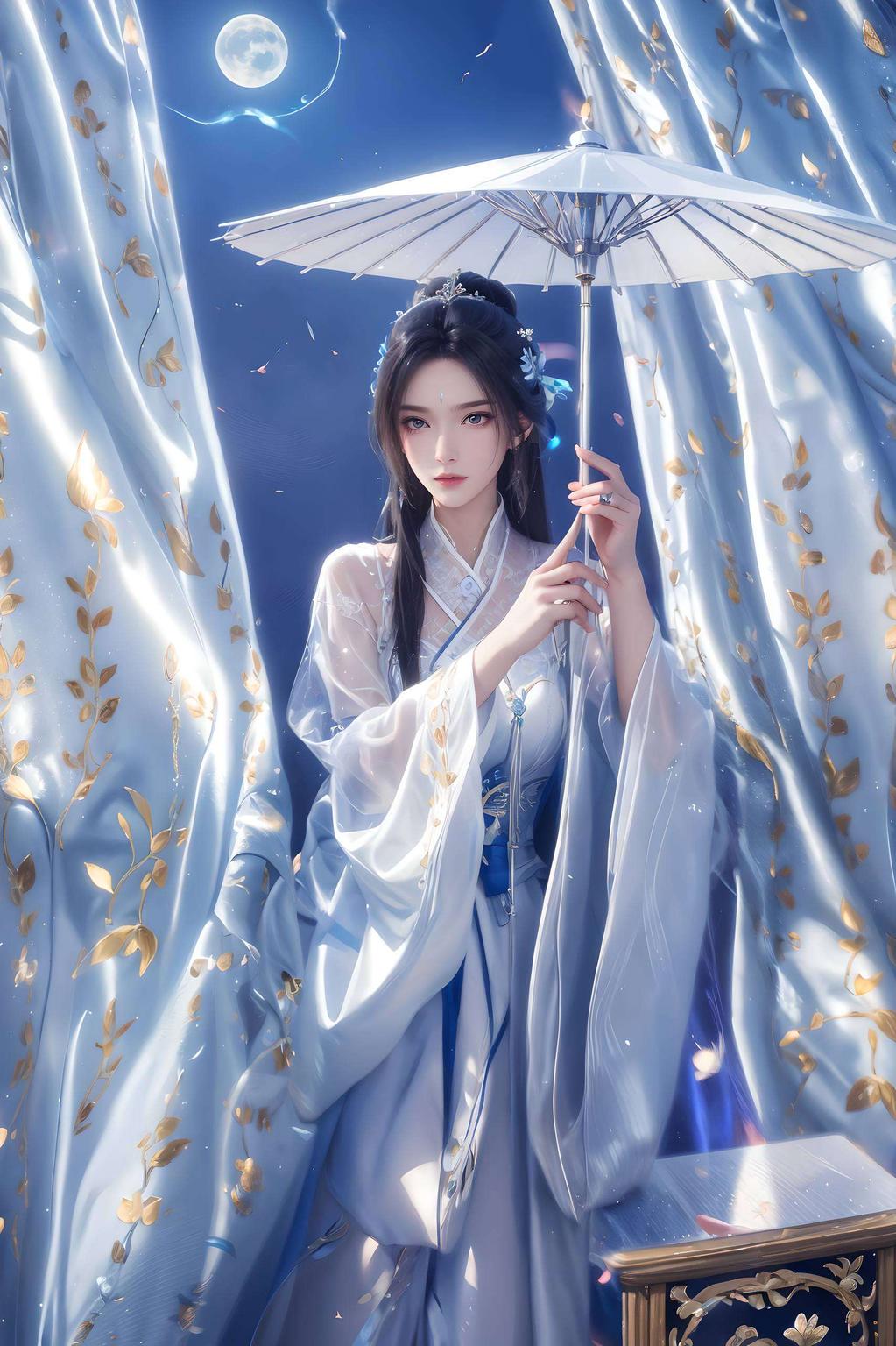 古风韵味十足主角是咱们熟悉的陆雪琪哦！超清晰壁纸图文并茂