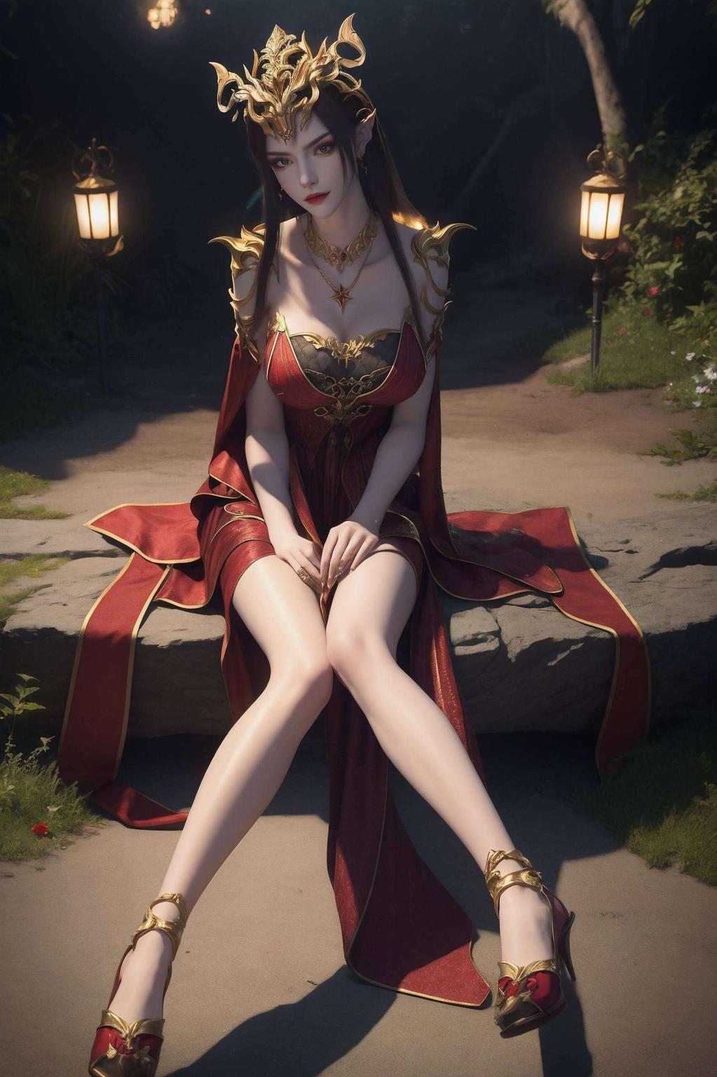 这款美杜莎手机壁纸古香古色让你的手机瞬间变身异火神兵！