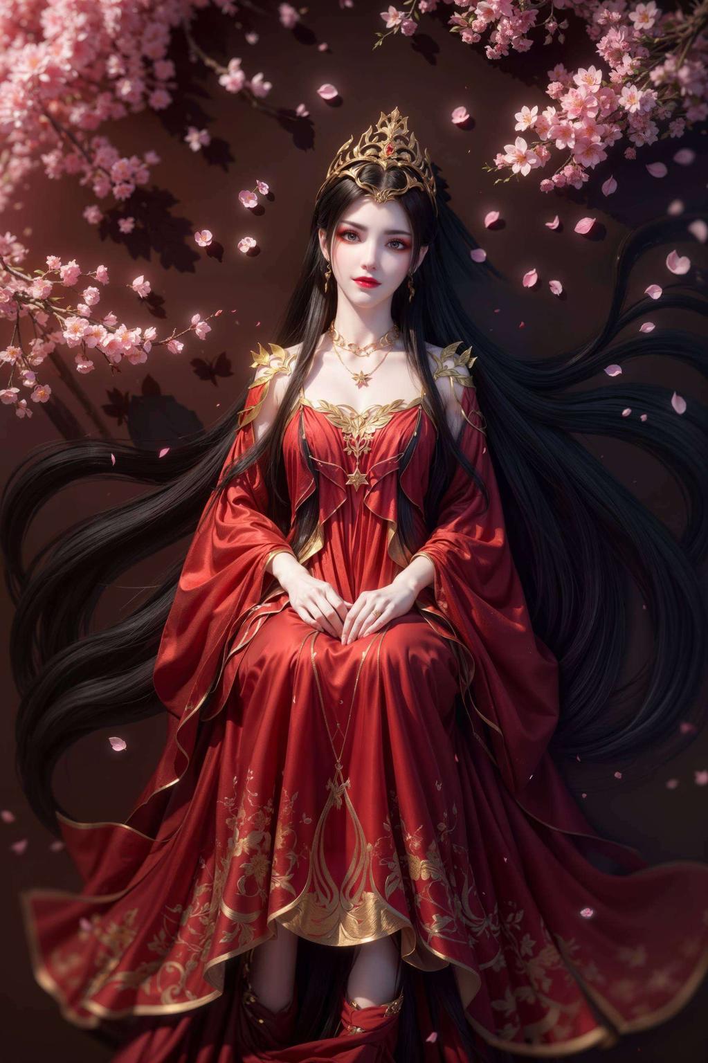 美杜莎斗女王破苍穹紫色极简壁纸