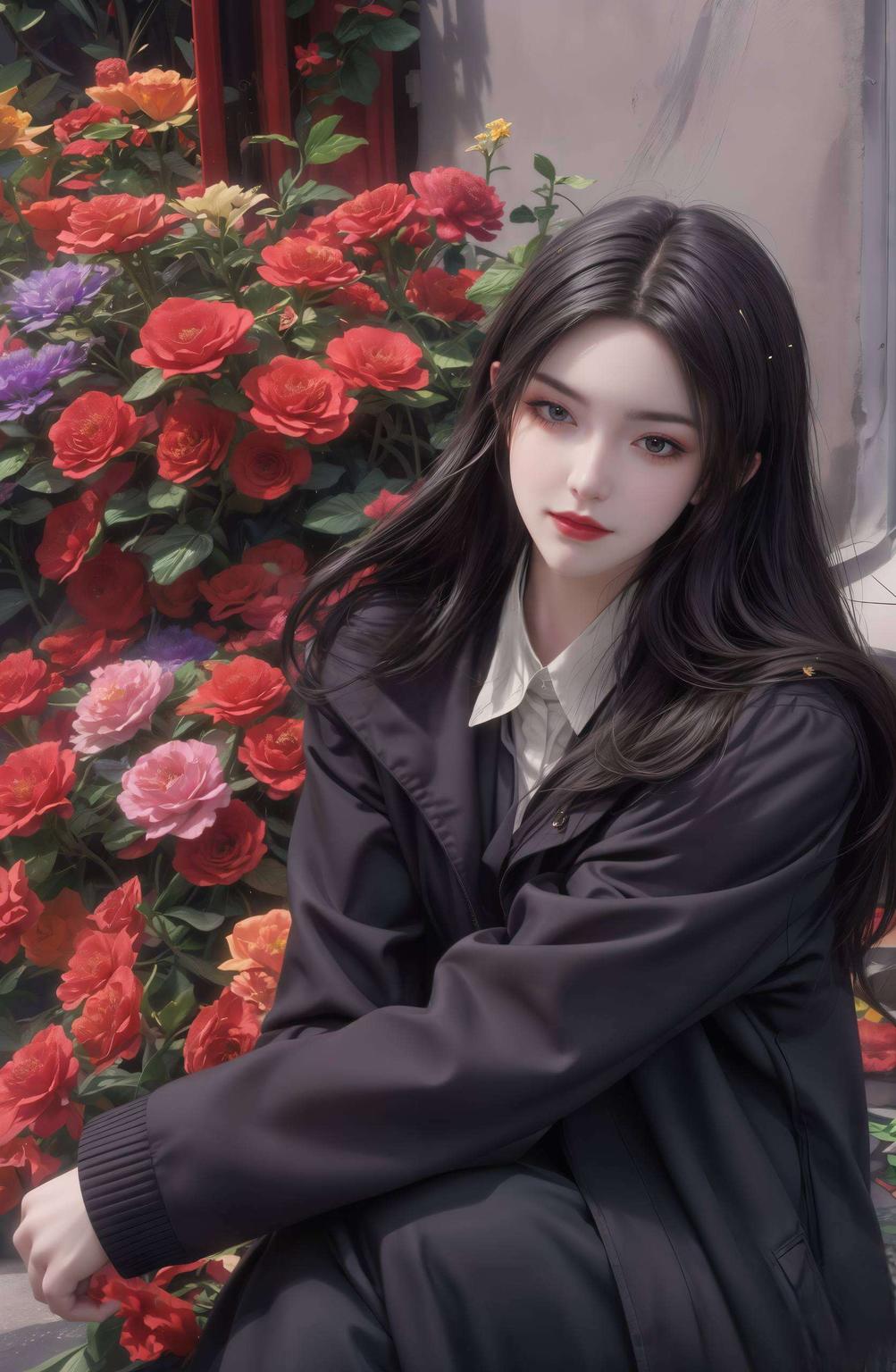 神秘中带着忧郁这款伤感完美像素平板桌面