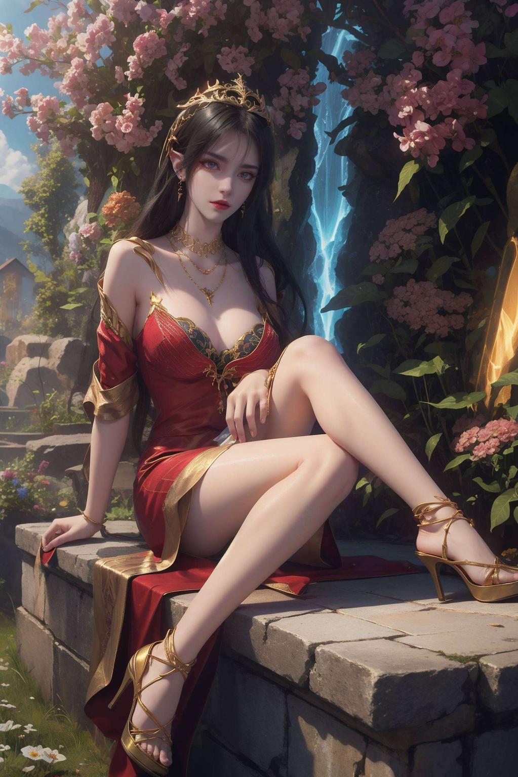 蛇蝎美人的冷艳气质高清画质