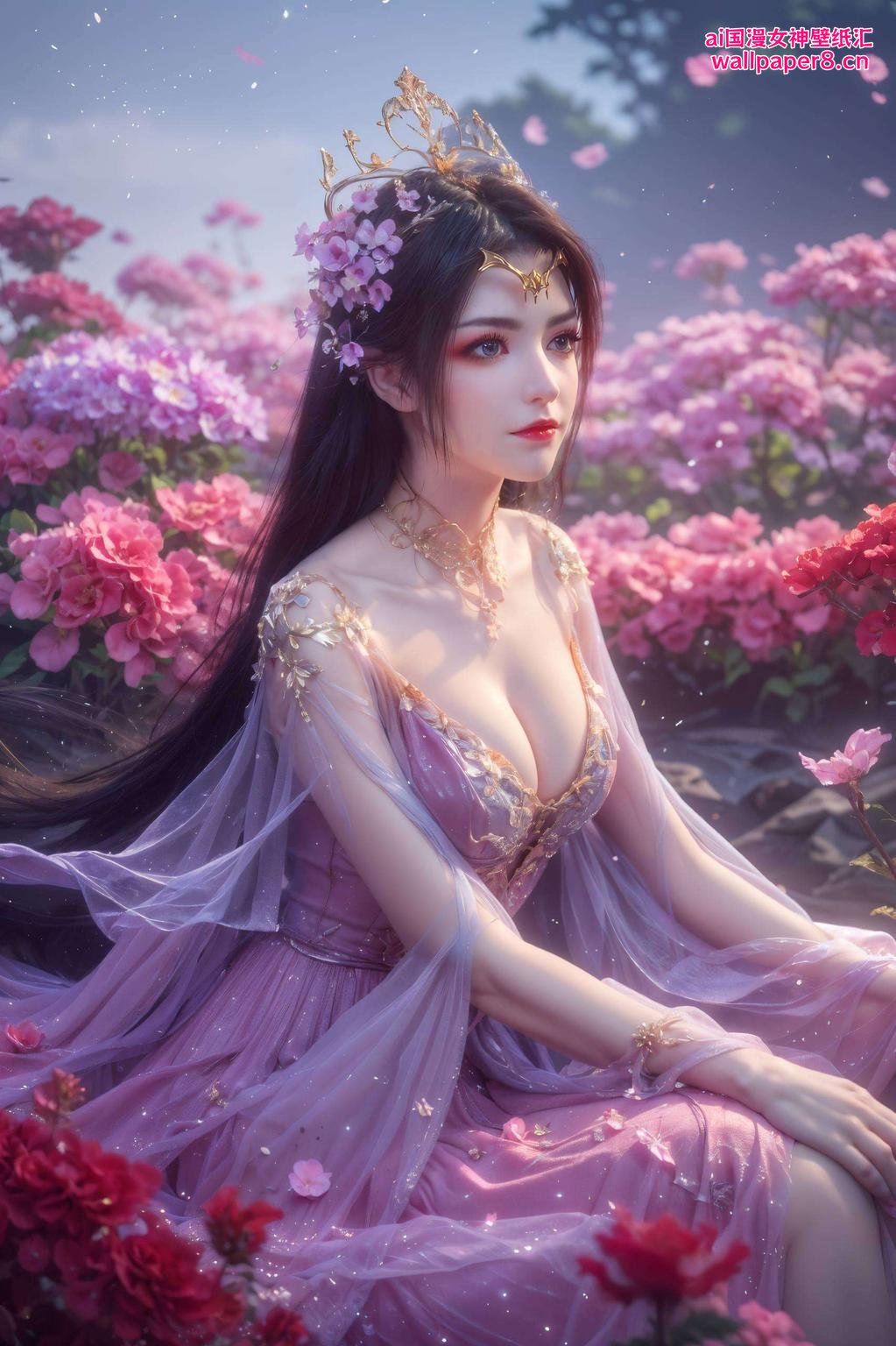 高清细腻蛇发飘逸