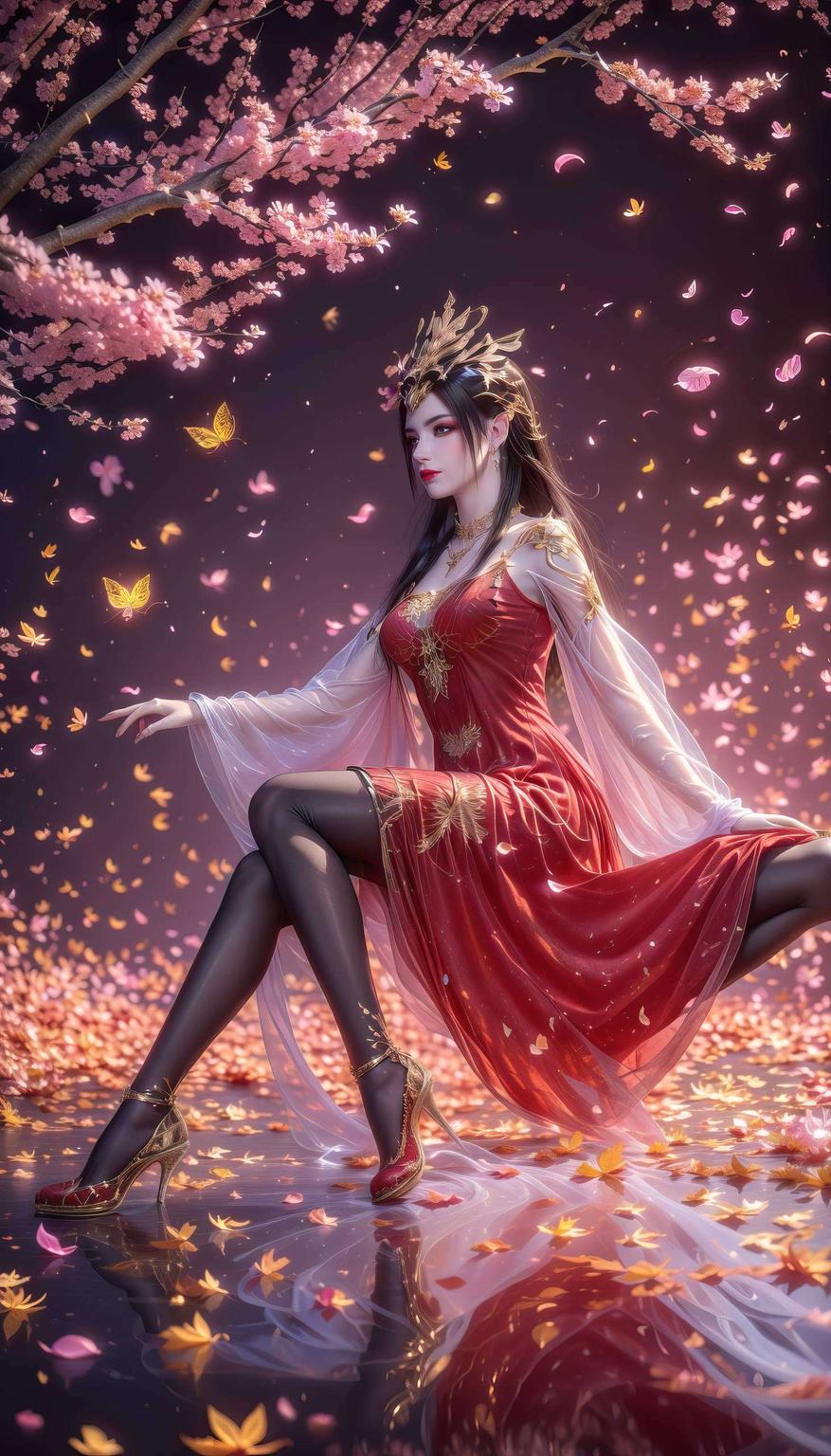 美杜莎女王同人创作眼神魅惑