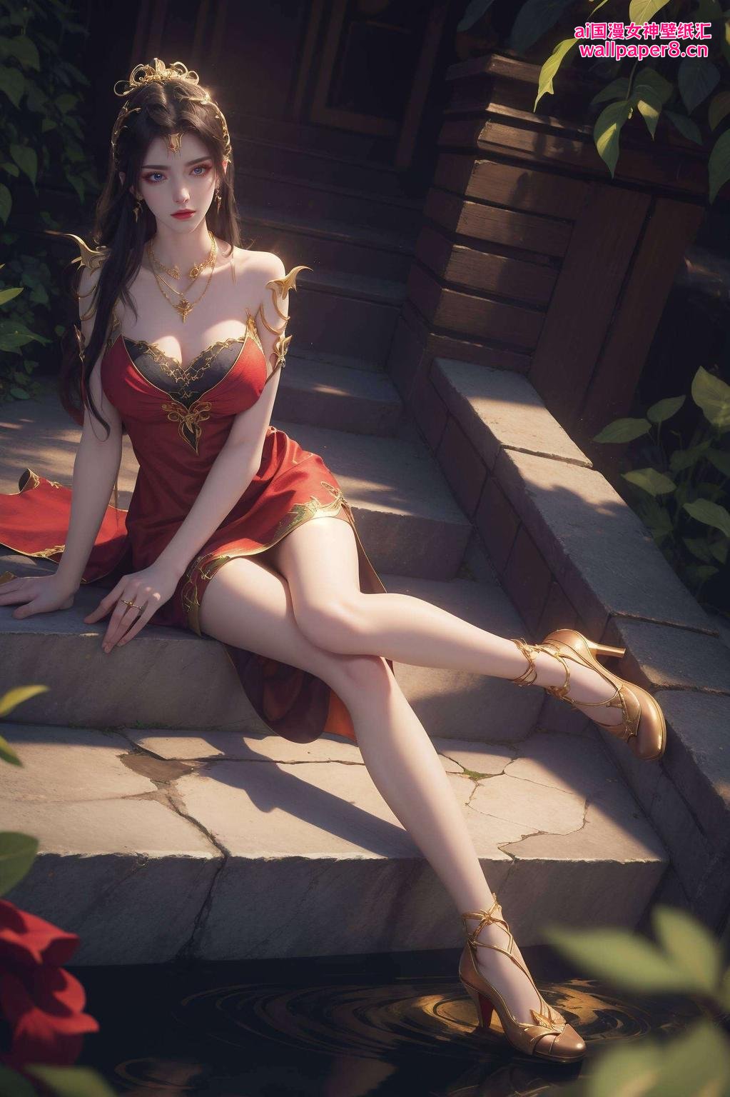完美诠释力量与美眼神犀利