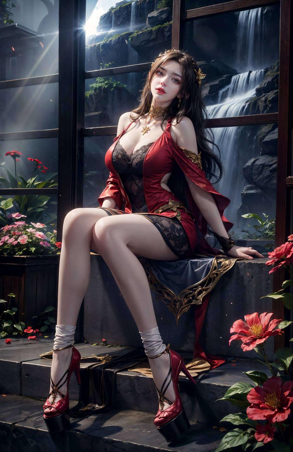 免费分享这古风美杜莎电脑壁纸