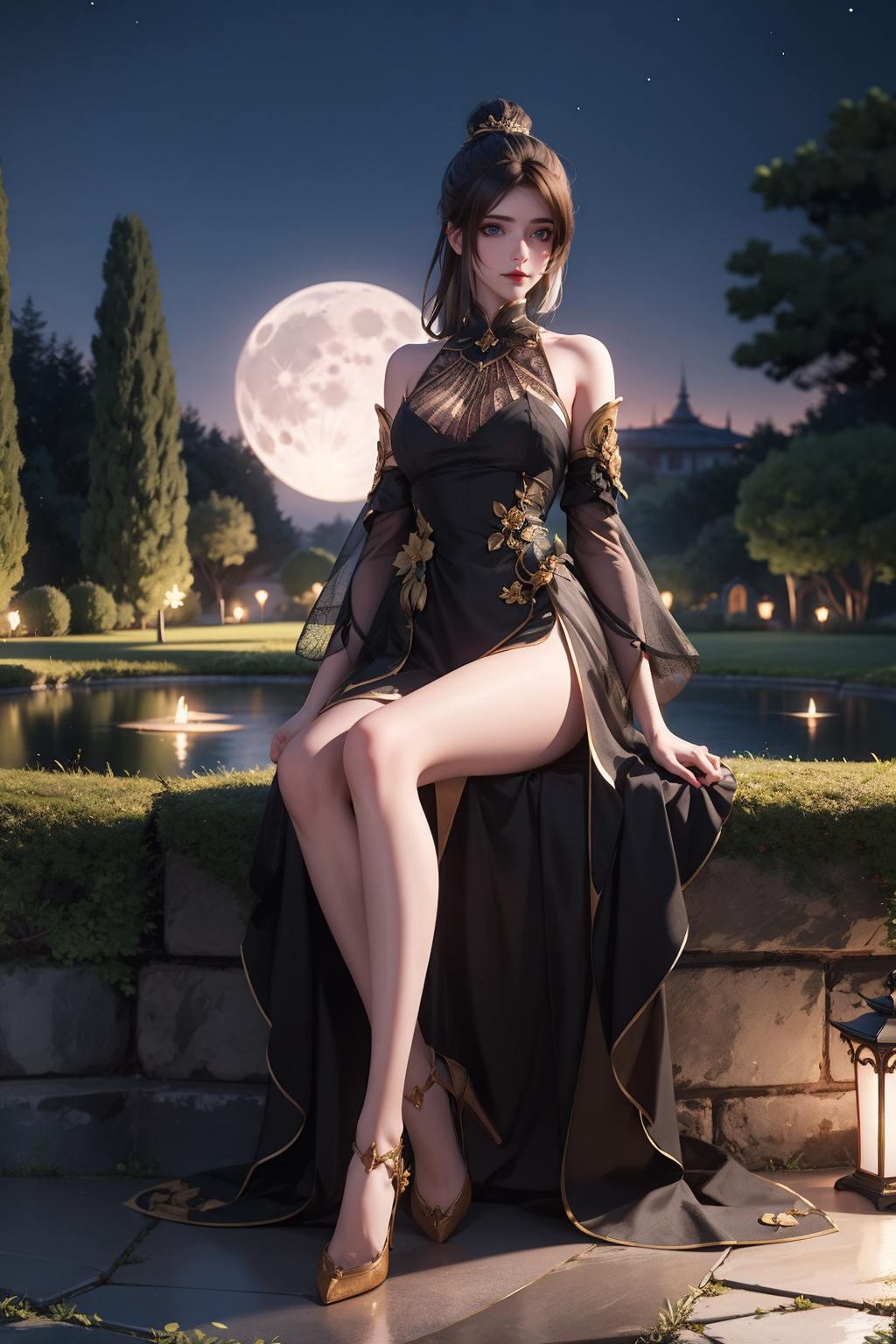 这款完美世界魔女4K超清壁纸细节满分