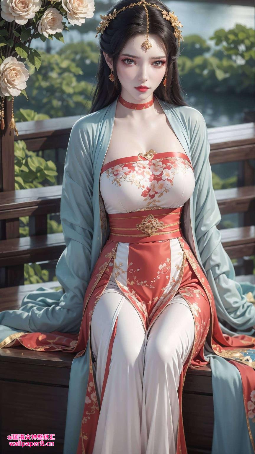 墨云飘渺古韵盎然！这款超还原的苹果古风漫画壁纸