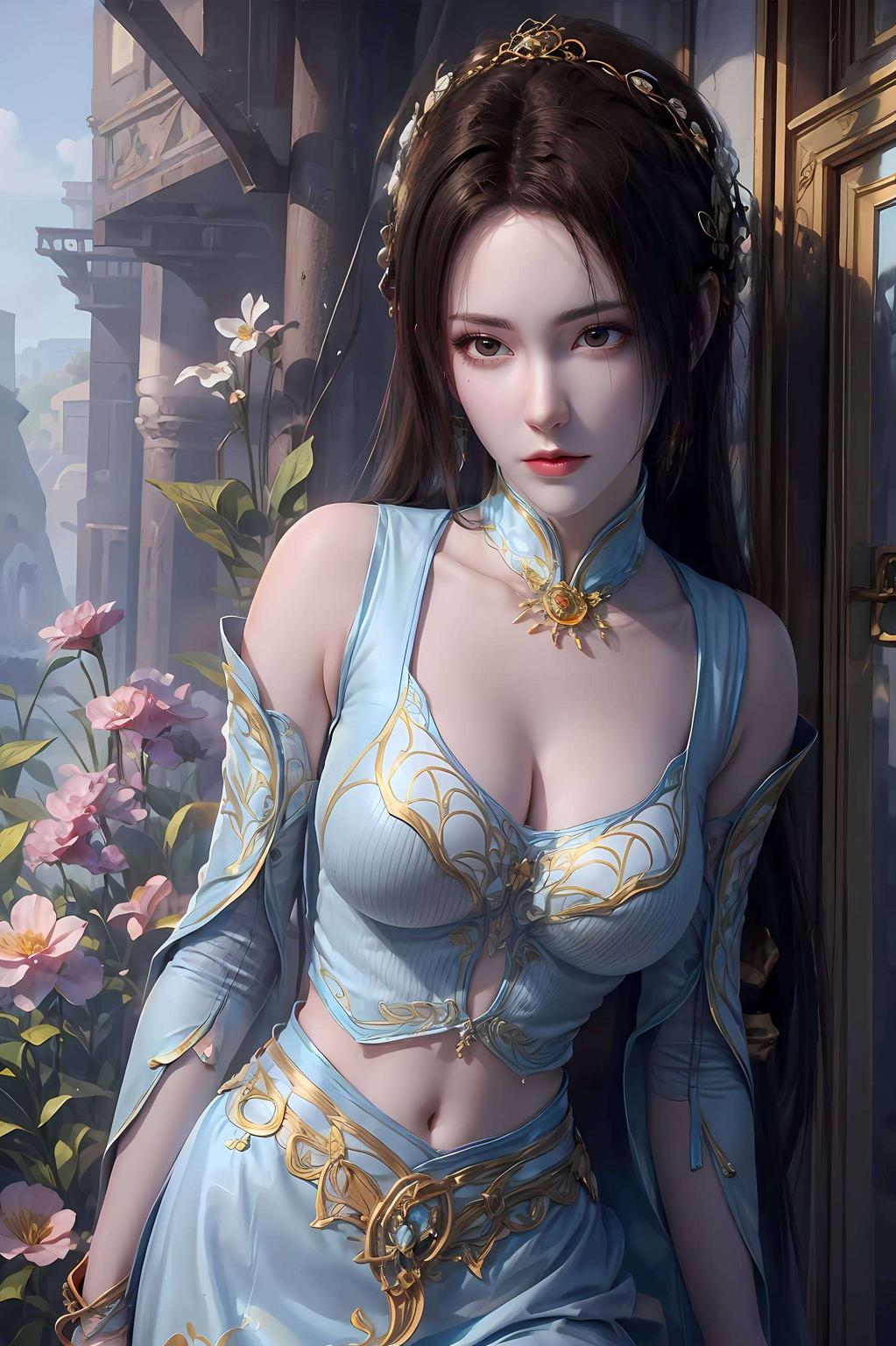 美不胜收细沙轻拂