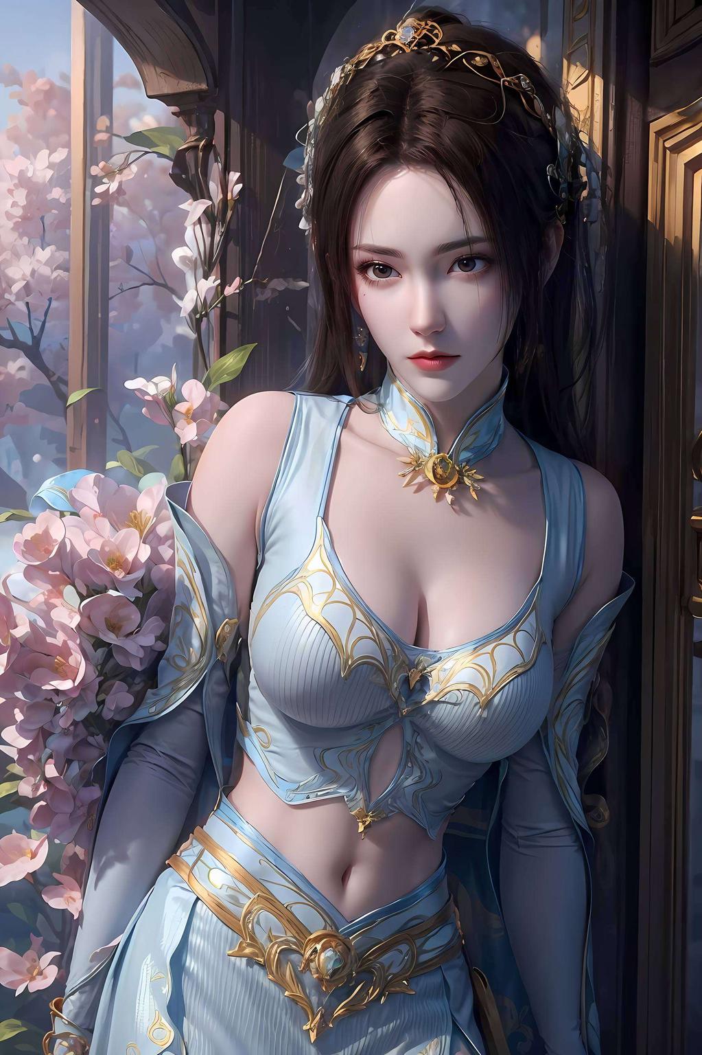 今天给大家带来一组超高清的苹果桌面装饰图！🌟 纳兰嫣然绝美壁纸美得让人心动