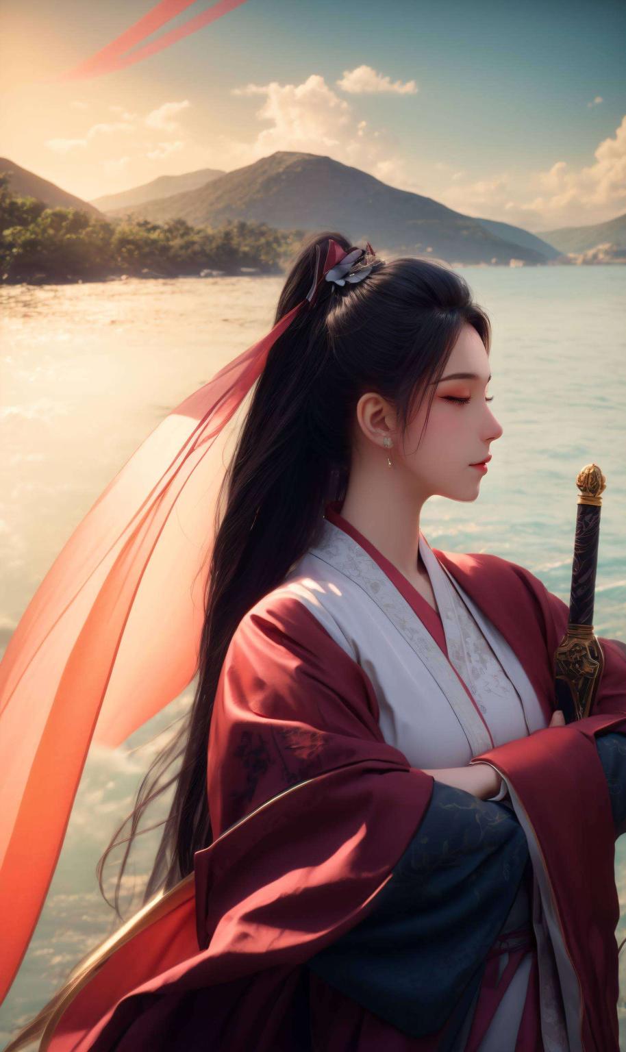 南宫夕儿超清晰壁纸清新风格