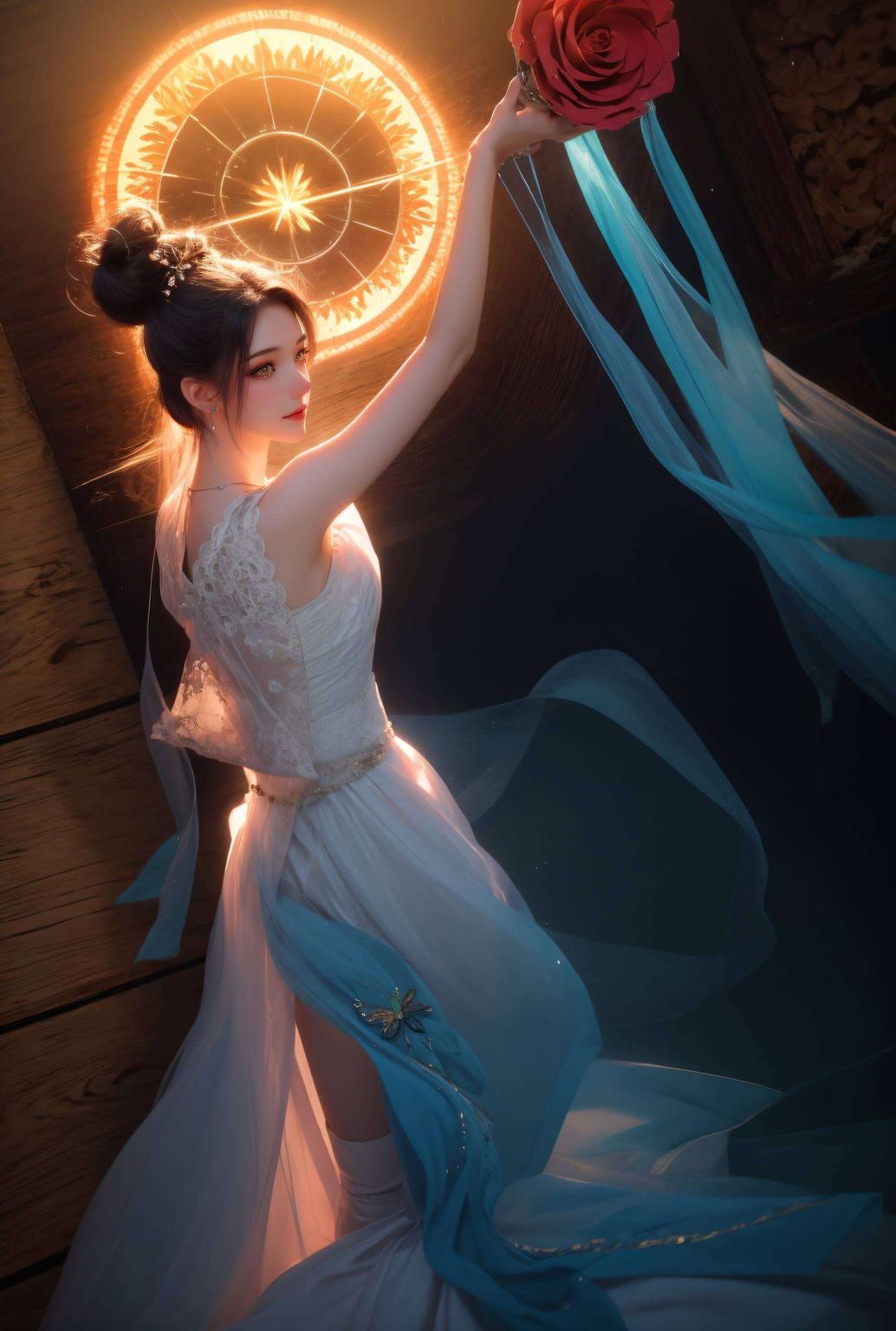 仿佛跃然纸上色彩饱满