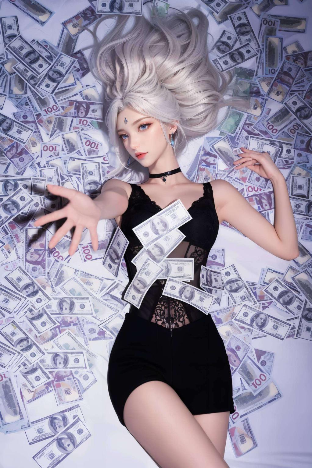 这款震撼精细的角色PC桌面壁纸宁雨蝶苏醒