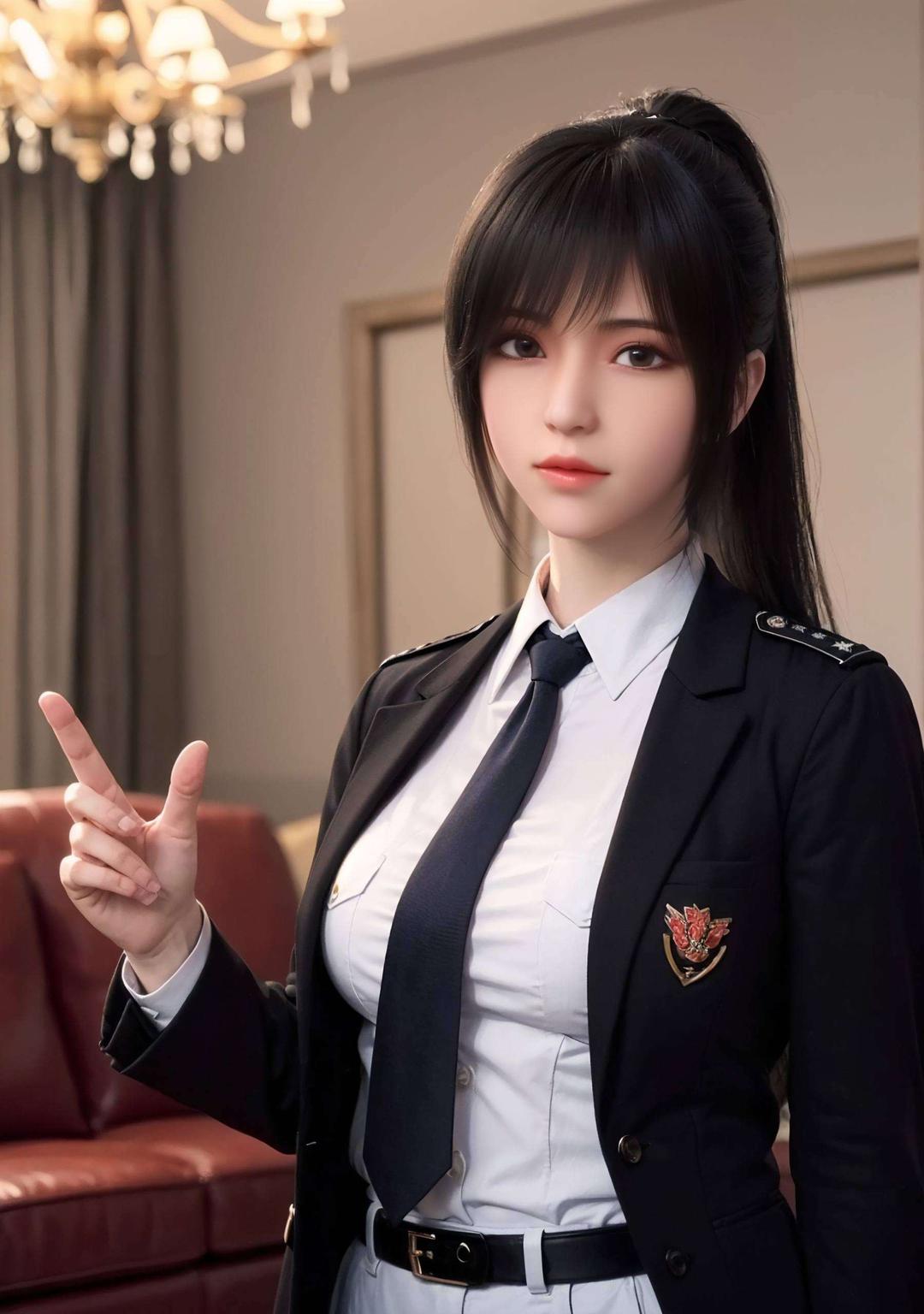 看这琪琳的俏皮眼神简直萌化人心