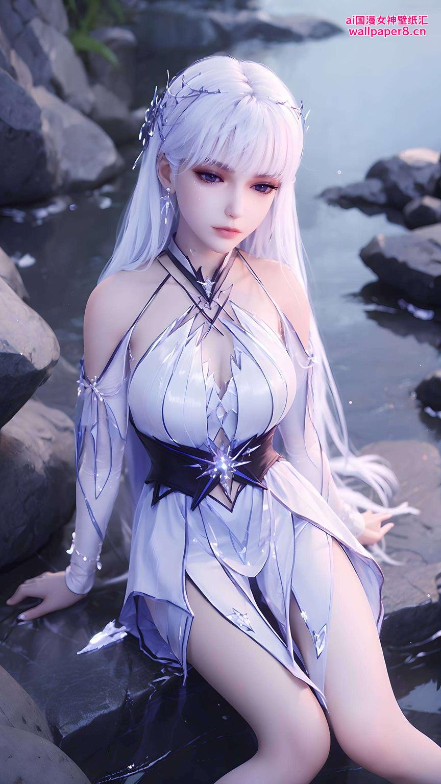 圣采儿优雅的姿态清新的色彩