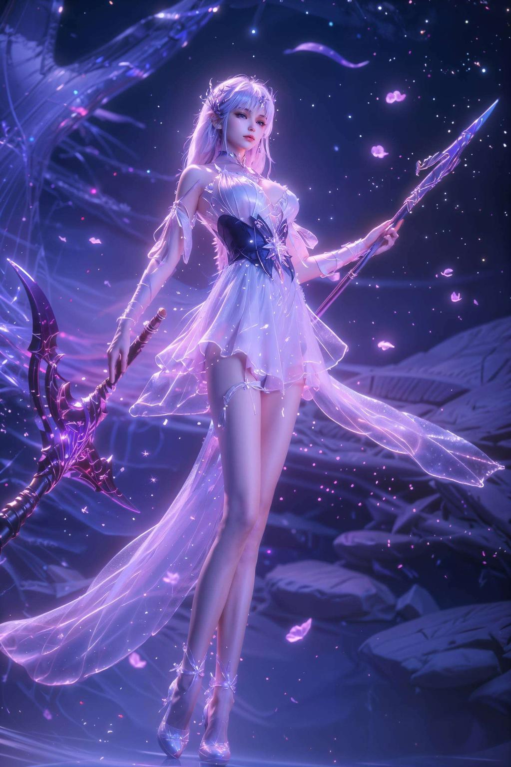 全身细节精致各位动漫迷们！今天给大家带来一款超好看的圣采儿4K全身壁纸