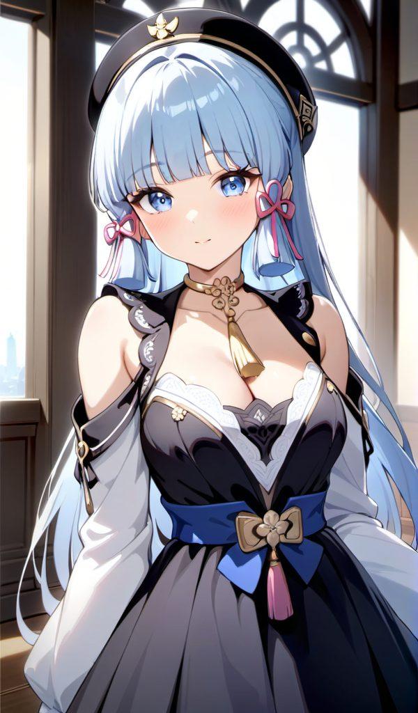 以神里凌华挺胸的姿态为亮点简约而不失个性