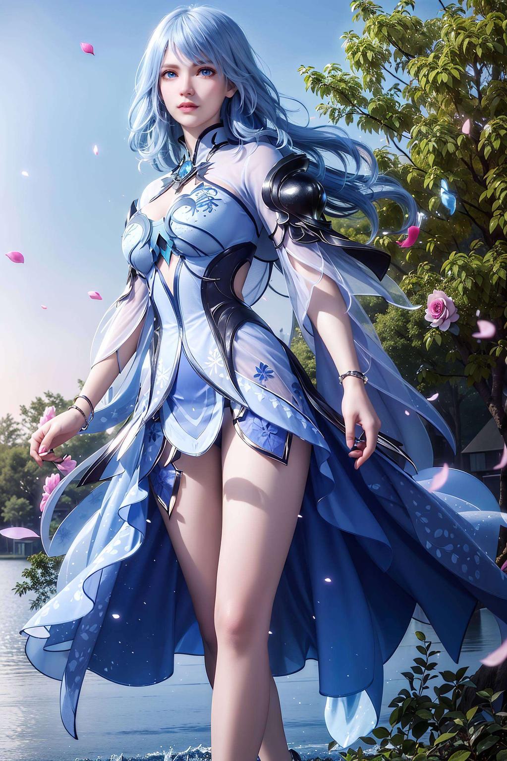 细腻的冰晶纹理