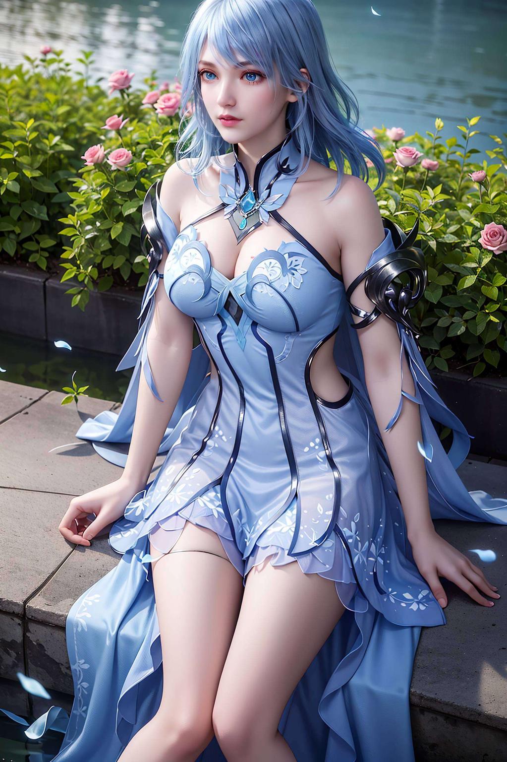 高清古风盛宴手机壁纸里的冰肌玉骨