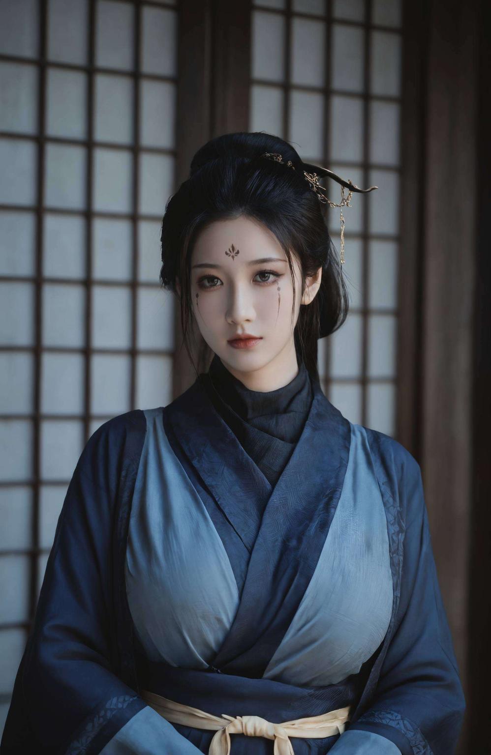 国漫女神风采尽显四妹高清锁屏壁纸