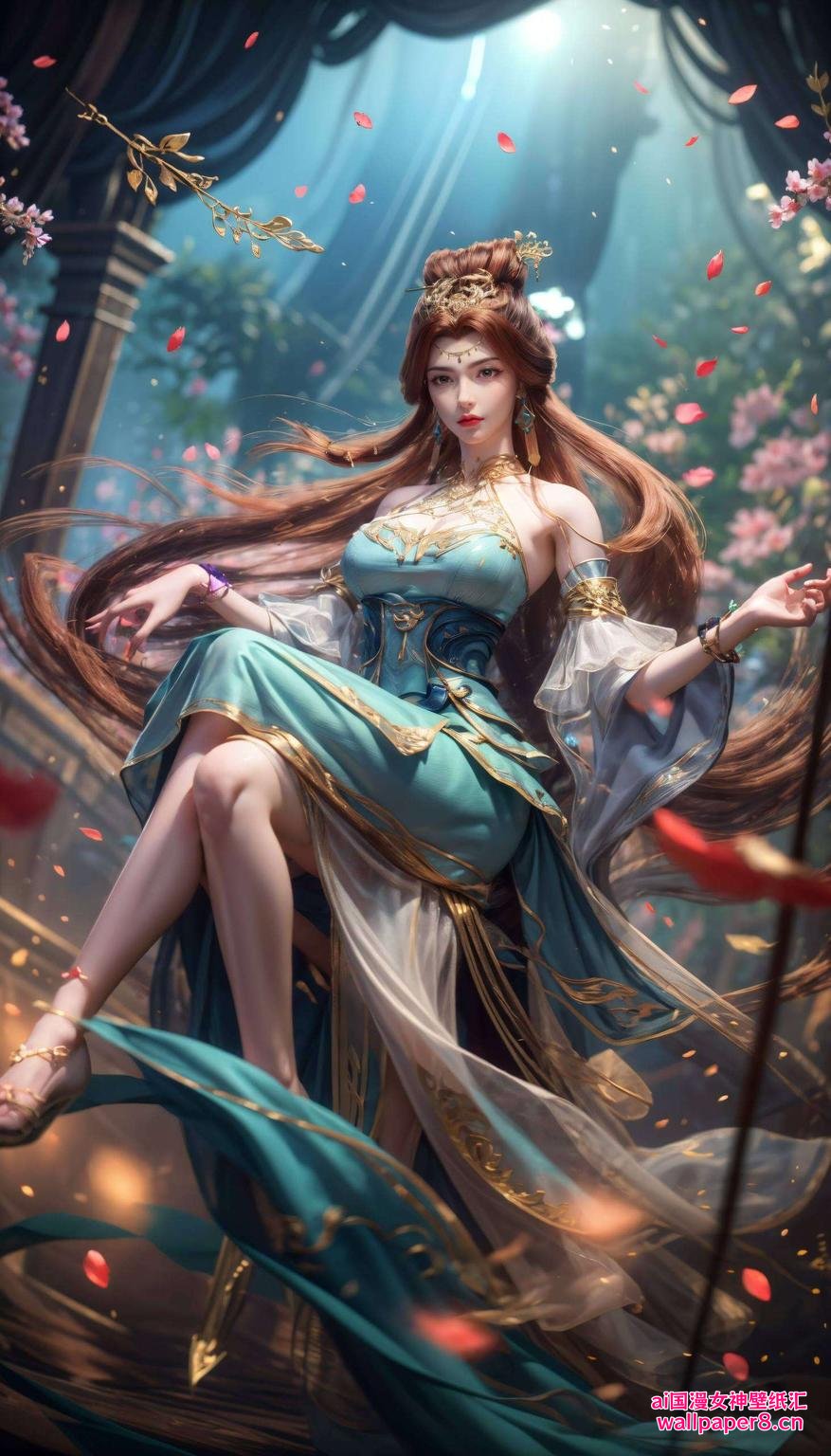 壁纸间流转着浪漫与哀愁伤感精细角色ipad锁屏壁纸