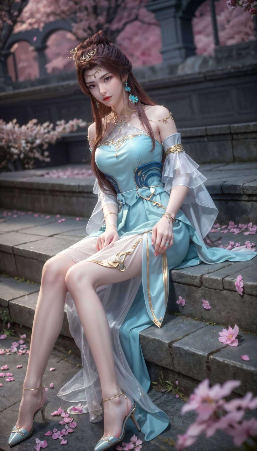 灵韵的美貌与气质每一张都是视觉盛宴