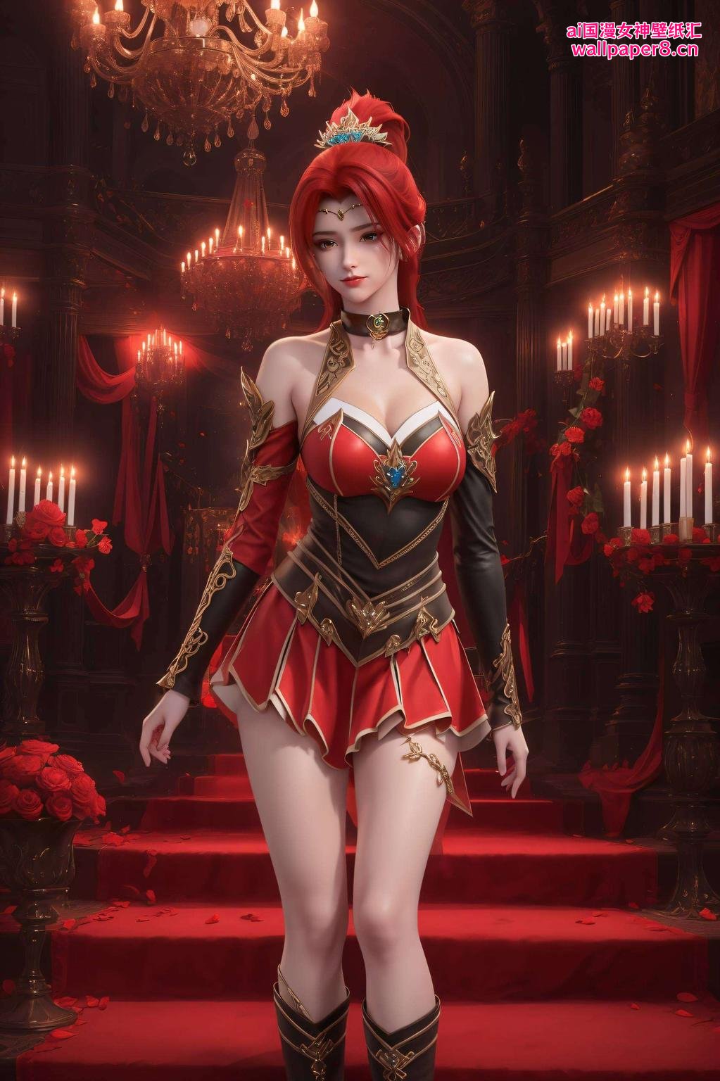 瞬间点亮你的苹果设备小舞和唐火儿的魅力碰撞！高清动漫壁纸