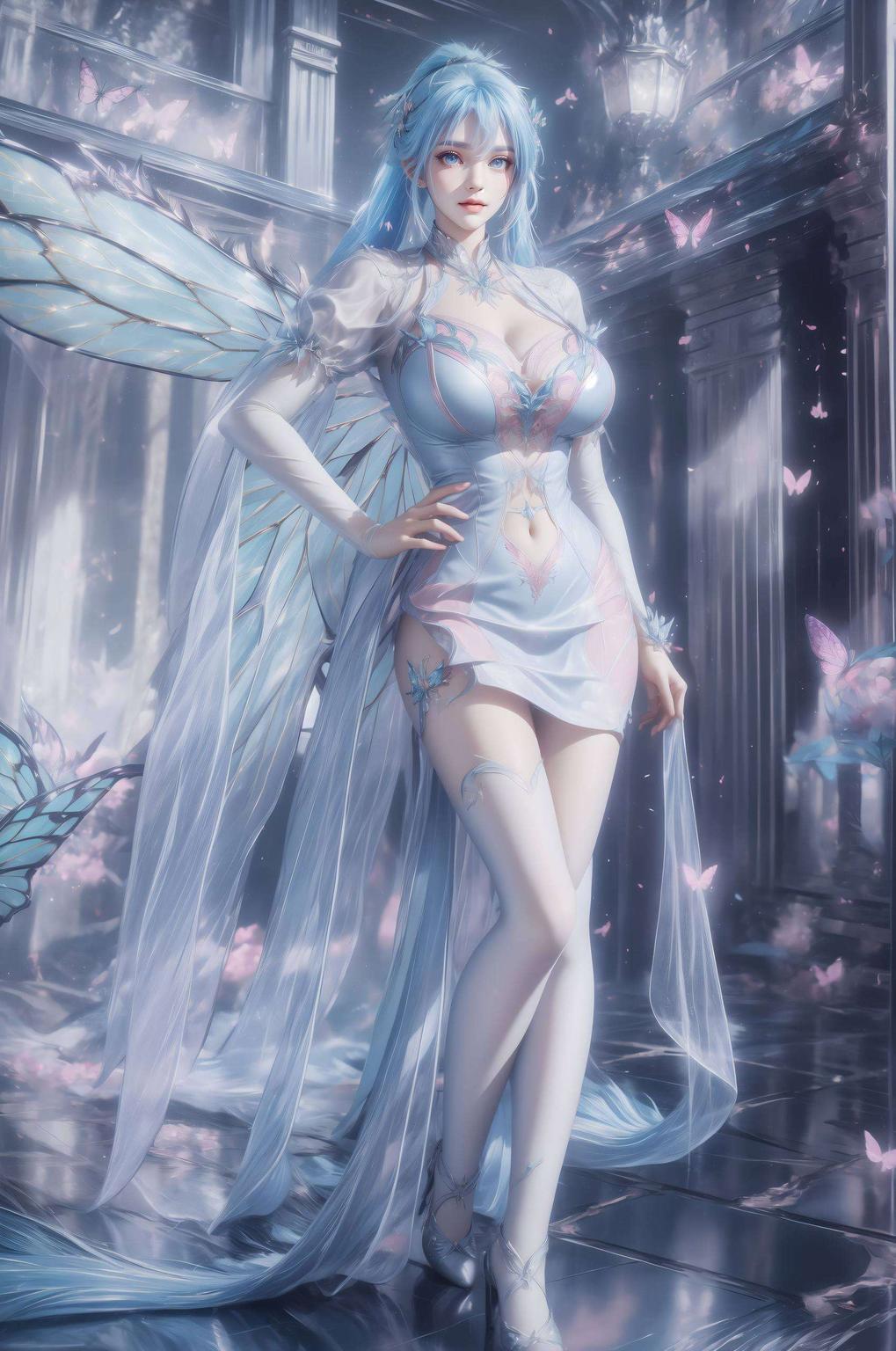 眼神深邃线条流畅