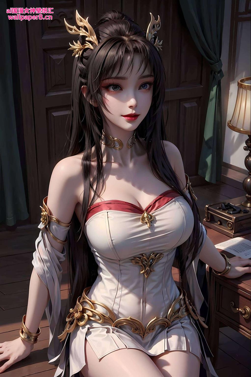 犹如仙子翩翩起舞这款天狐仙子桌面壁纸