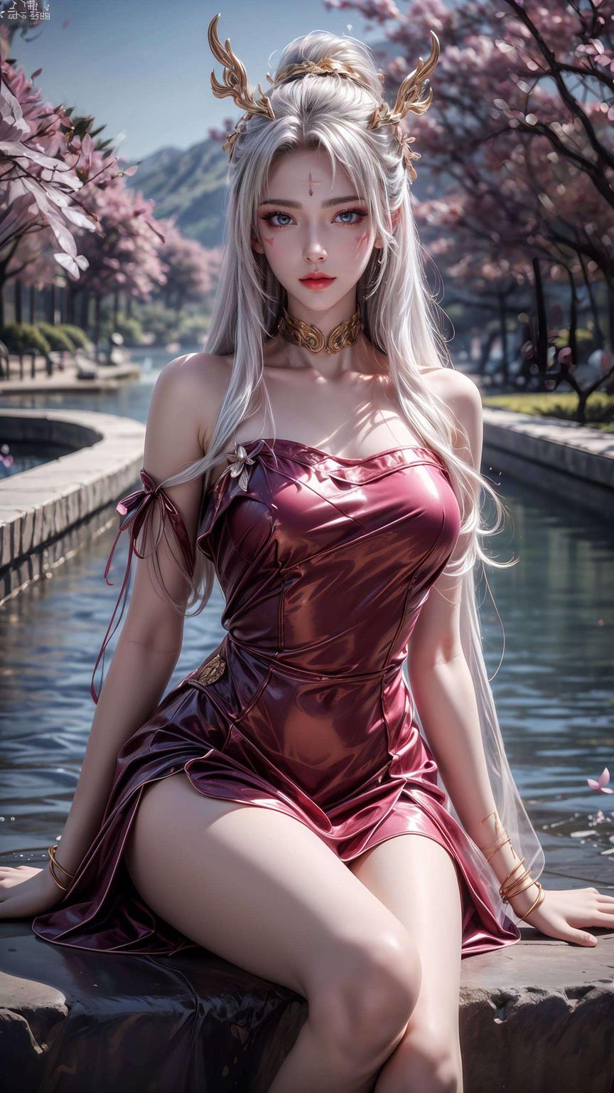 周身环绕着梦幻的光晕高清画质