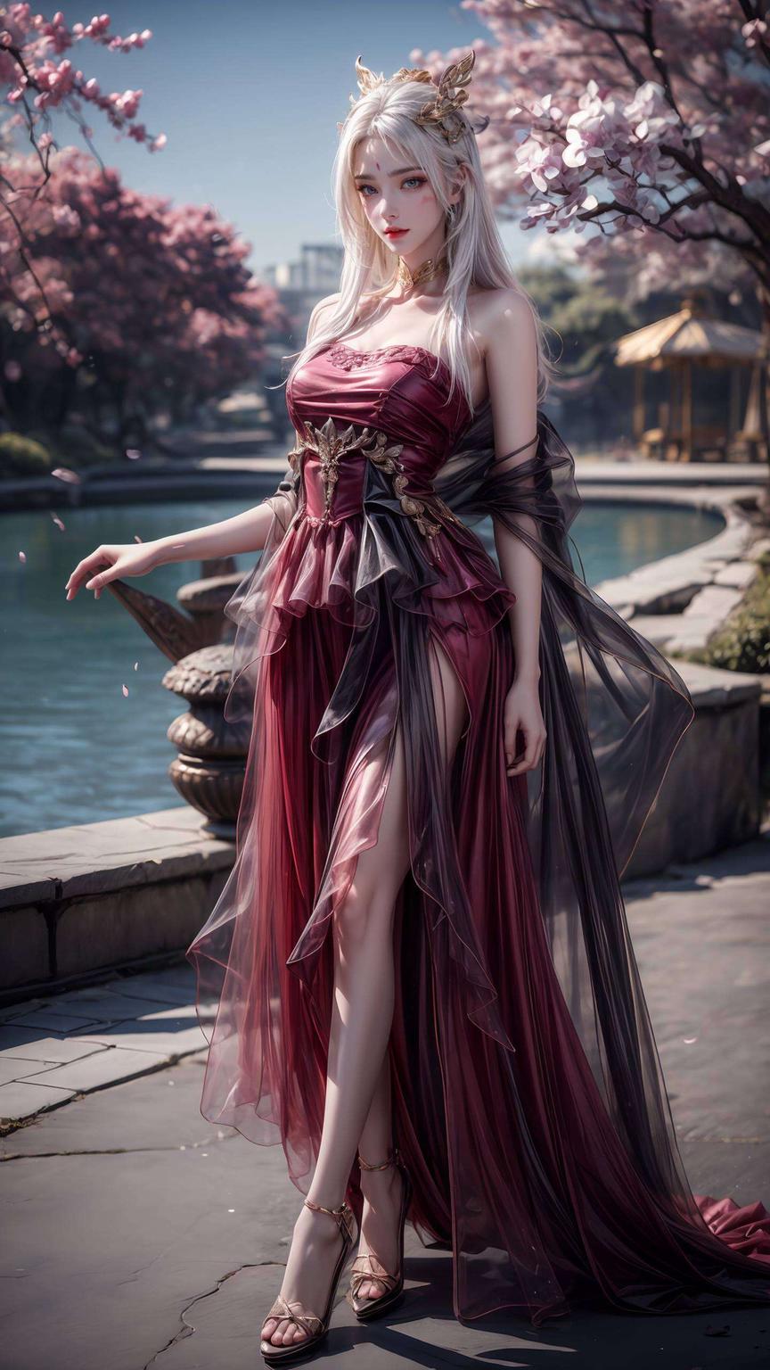 为你的手机桌面增添一抹仙气绿色古风壁纸