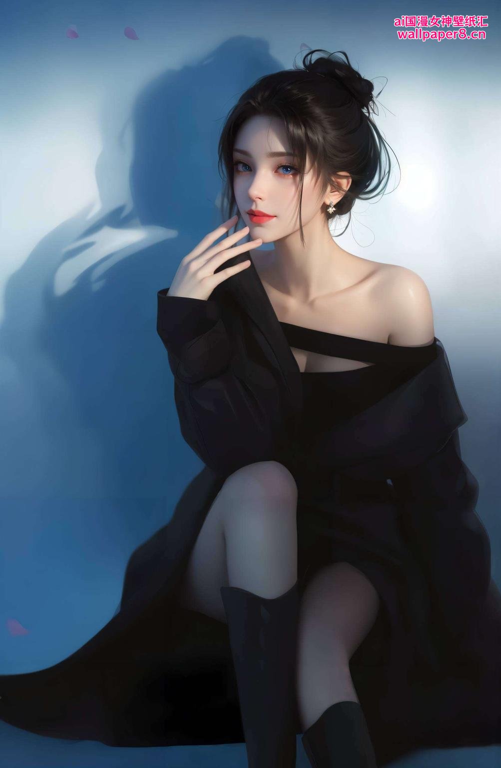 超清图片简直美爆了！深邃的眼神