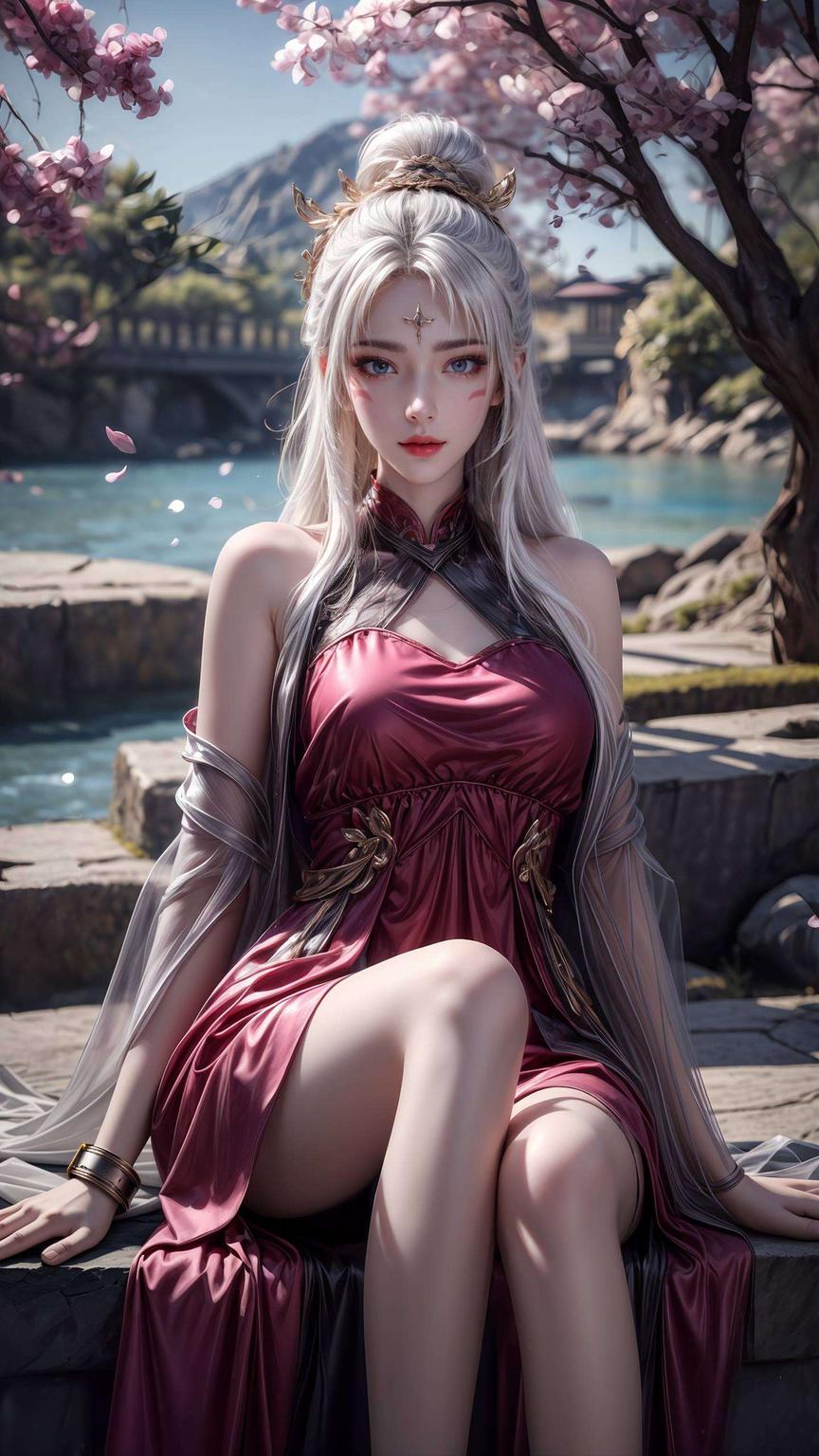 让人瞬间沉浸在这梦幻般的仙境之中仿佛从古典画卷中走出