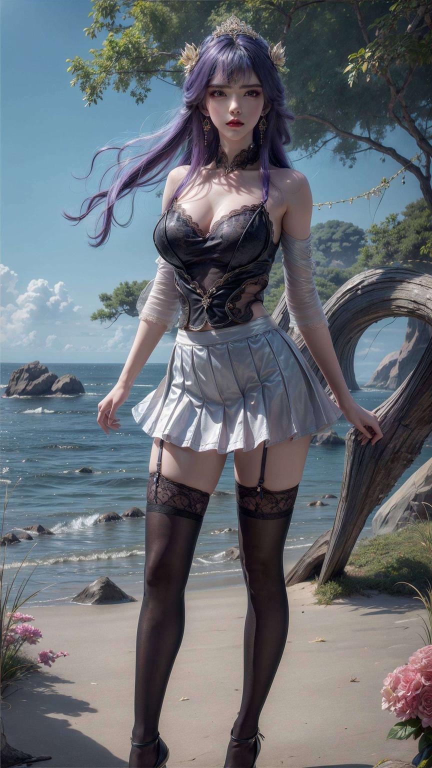 这款唯美精细的电脑古风漫画壁纸让人一见倾心