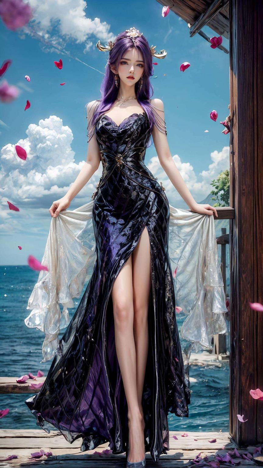 崩坏3天穹流星的壁纸绚丽星空