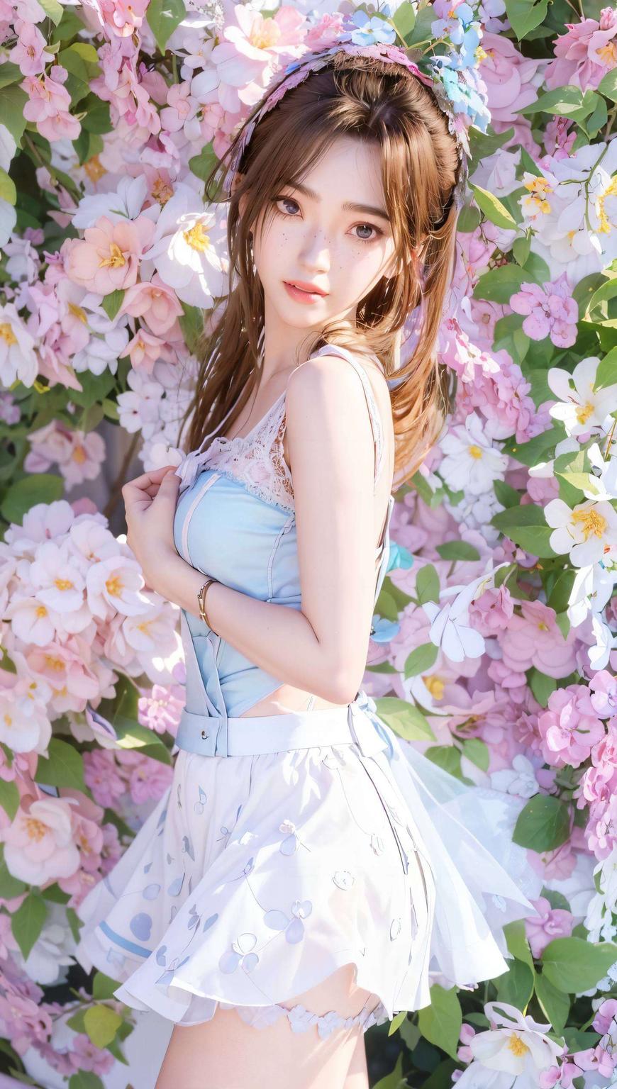 壁纸界的颜值担当！这动态壁纸美得不像话！看这美女眷思量