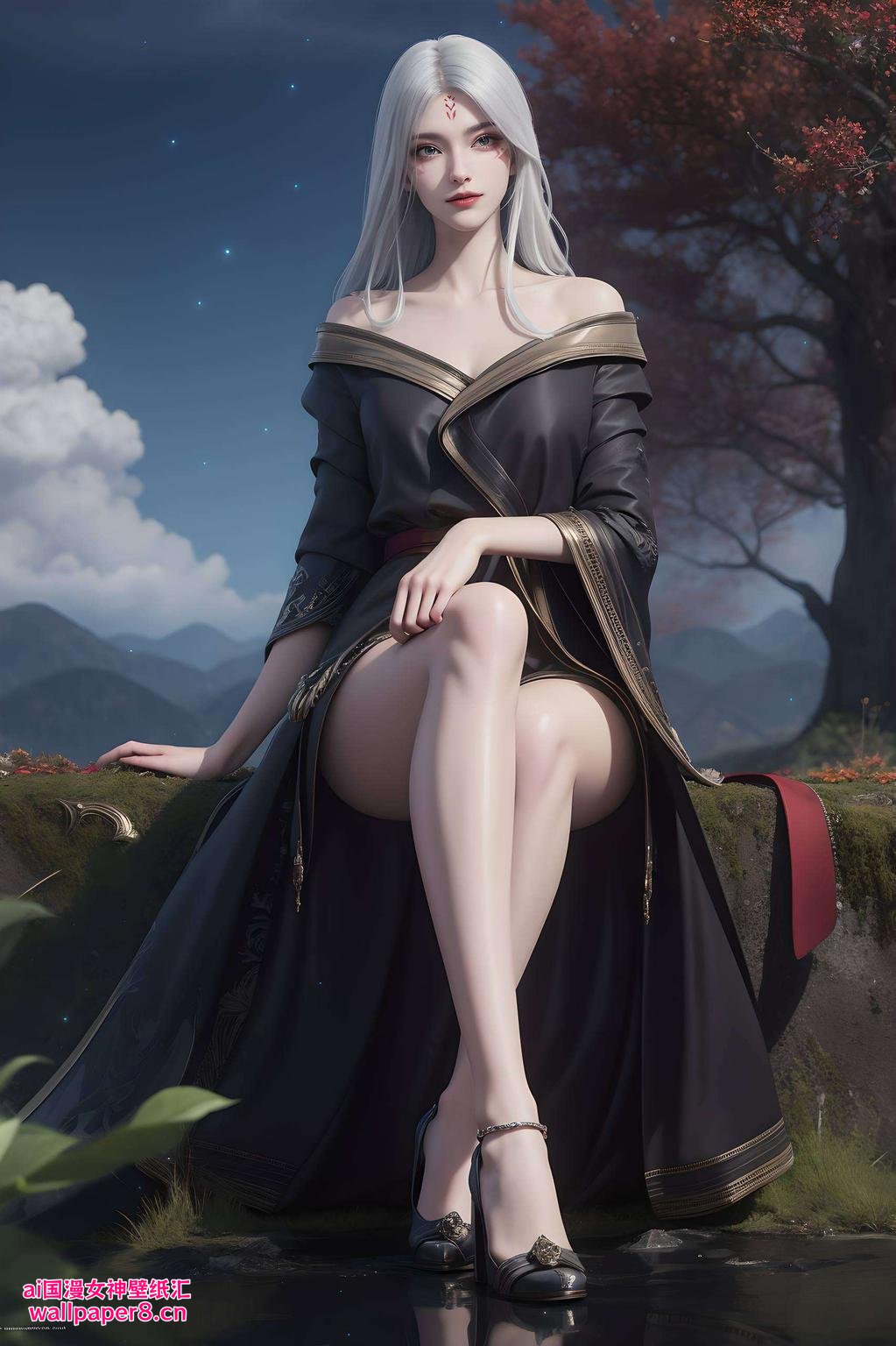 高清画质小白腿精角色美得让人心动