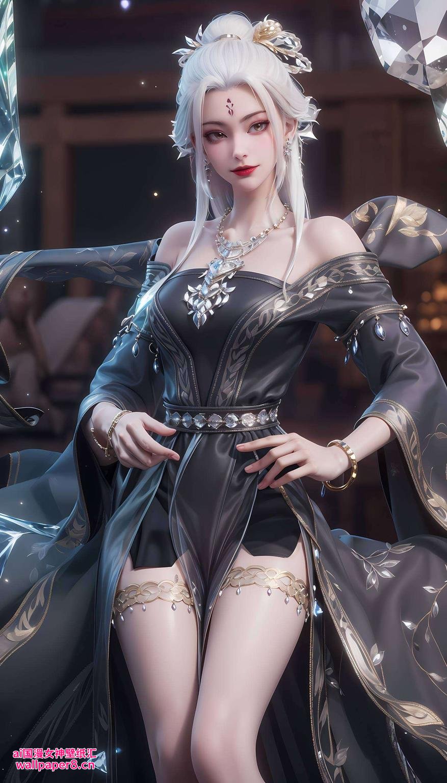 美图尽在手中！AI国漫女神壁纸