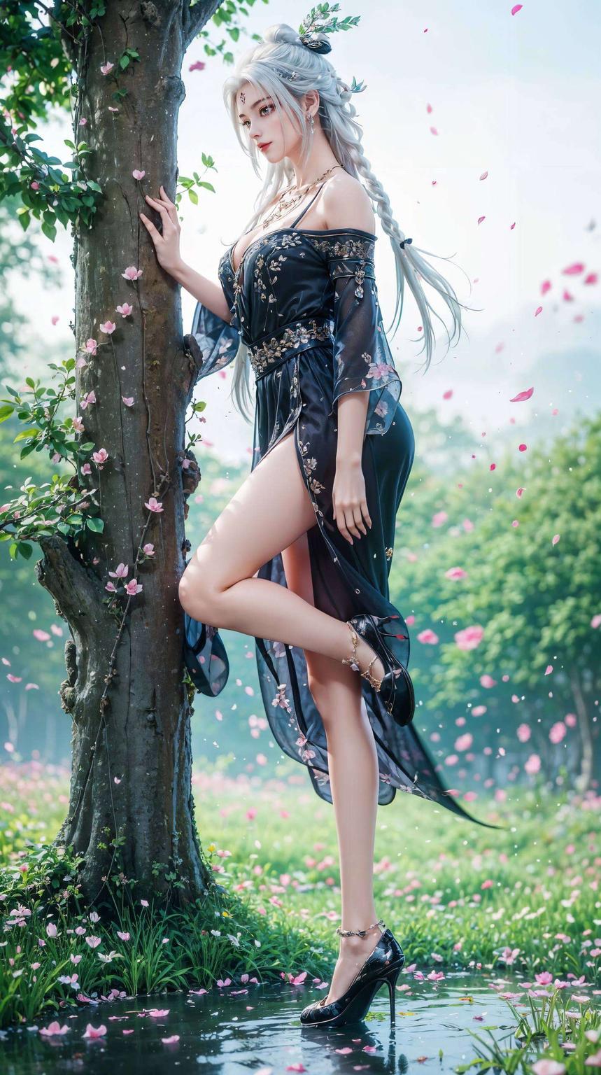 尽在每一帧的震撼展现小白仙姿