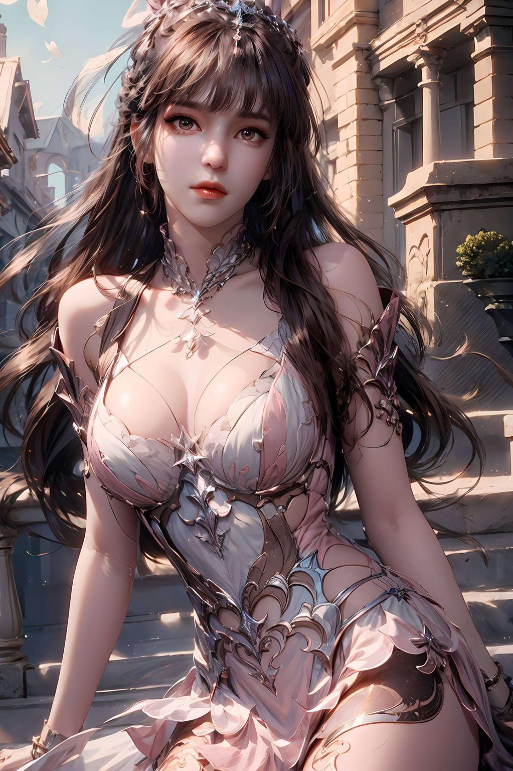 小舞的灵动眼神、细腻发丝