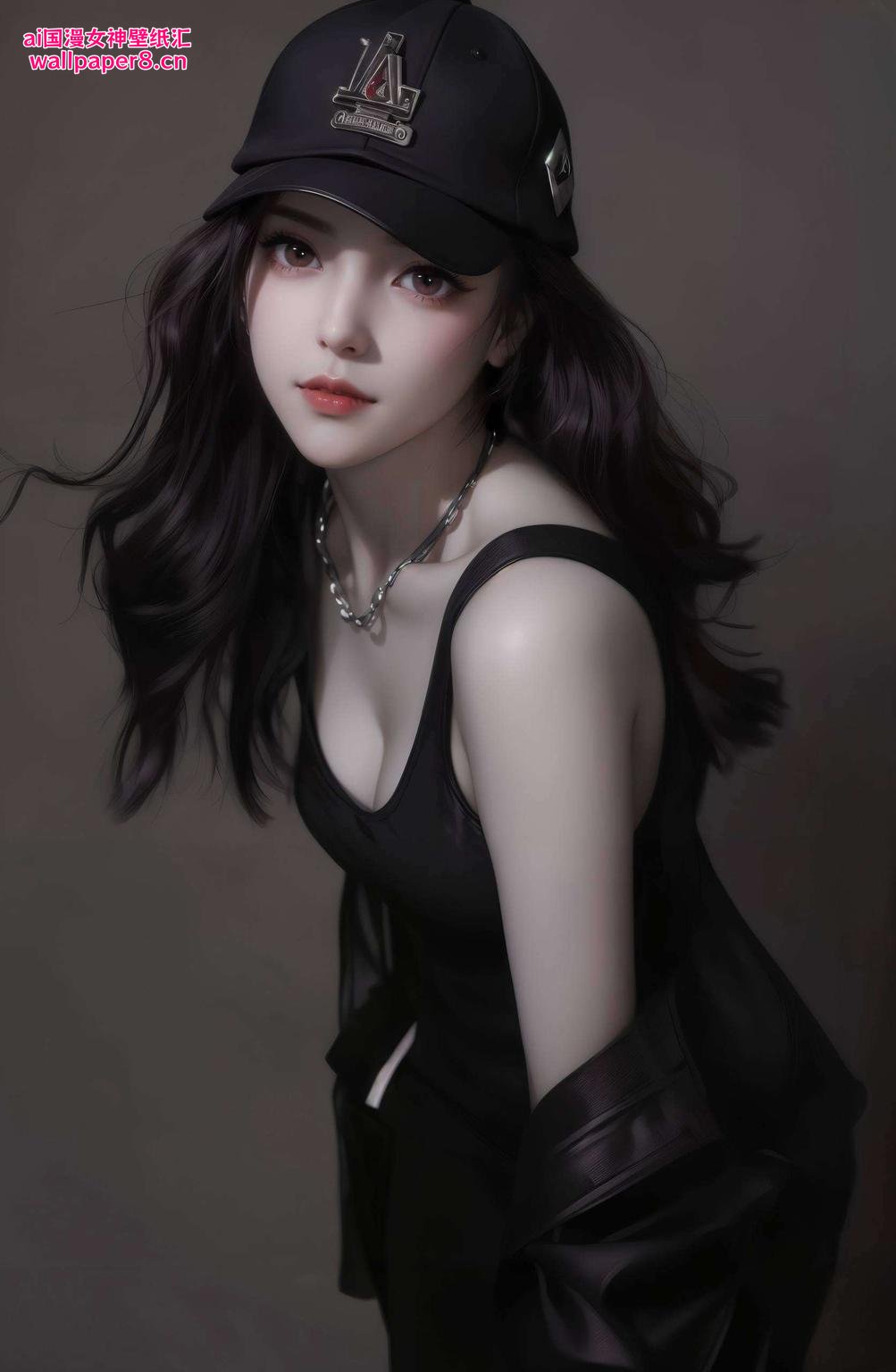 小舞的假发套超清晰壁纸秀！简洁风IPad壁纸