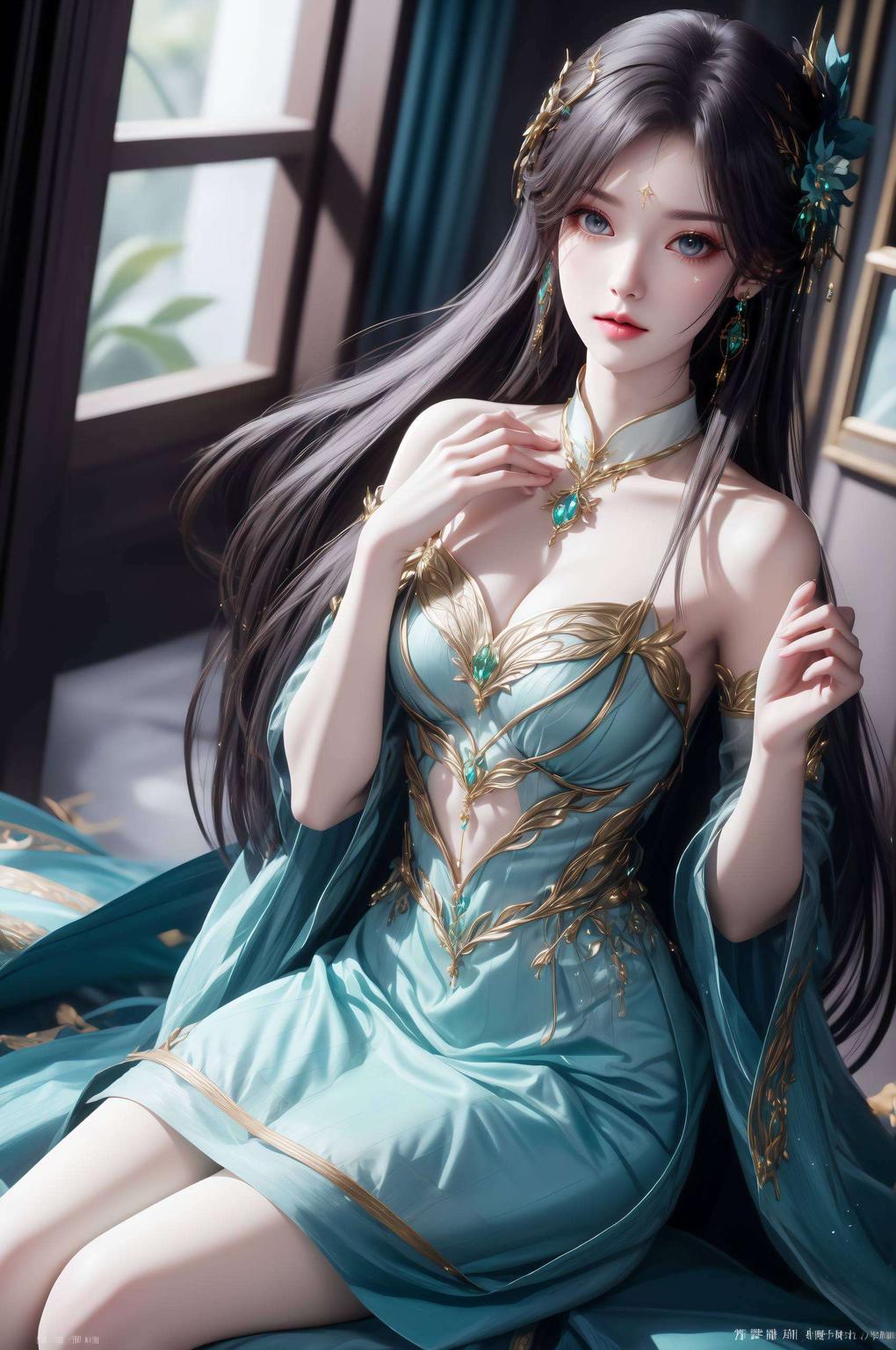 高清细腻萧薰儿这款现代极简壁纸