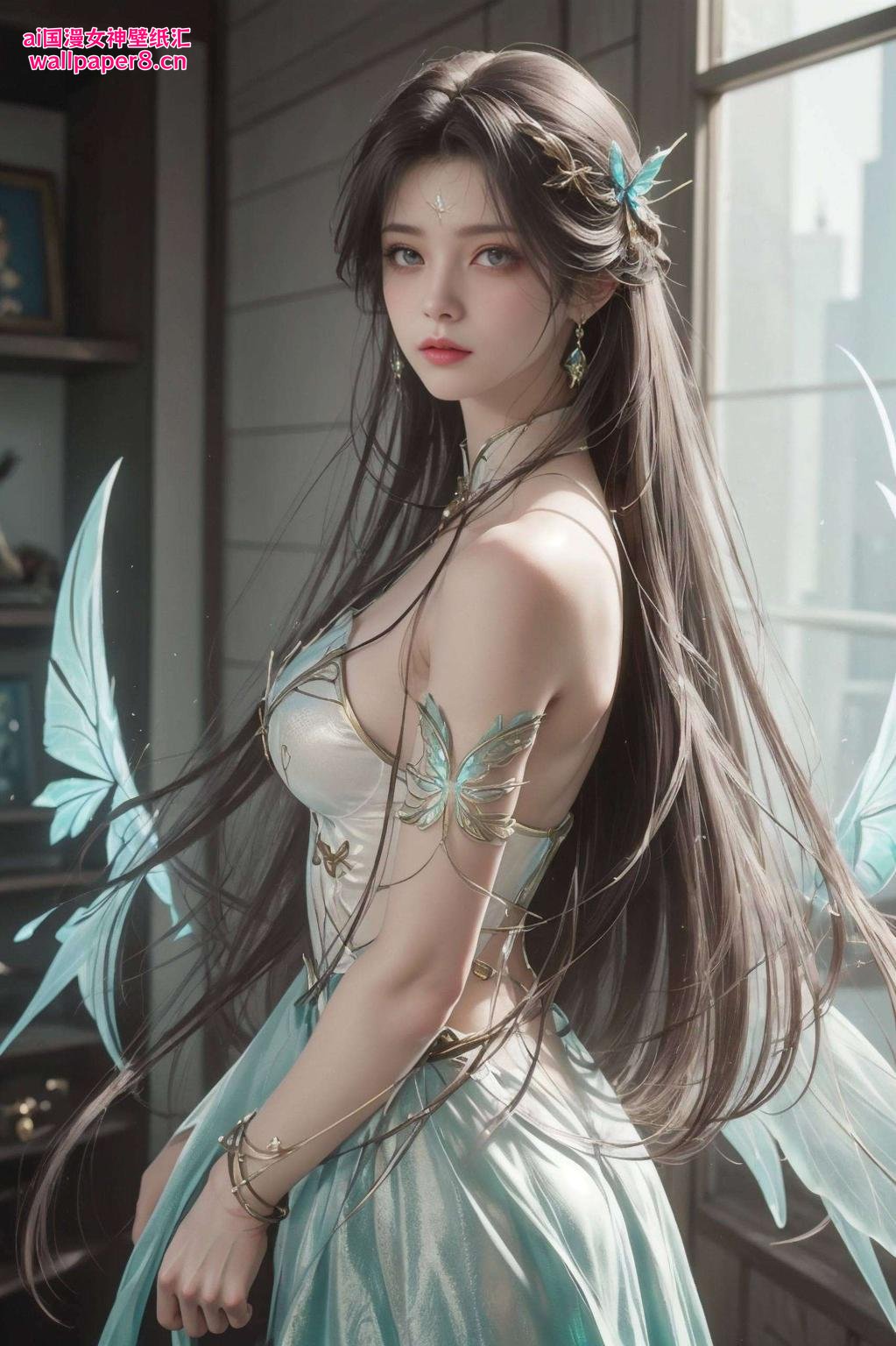 萧薰儿动漫风壁纸点亮你的手机屏幕！