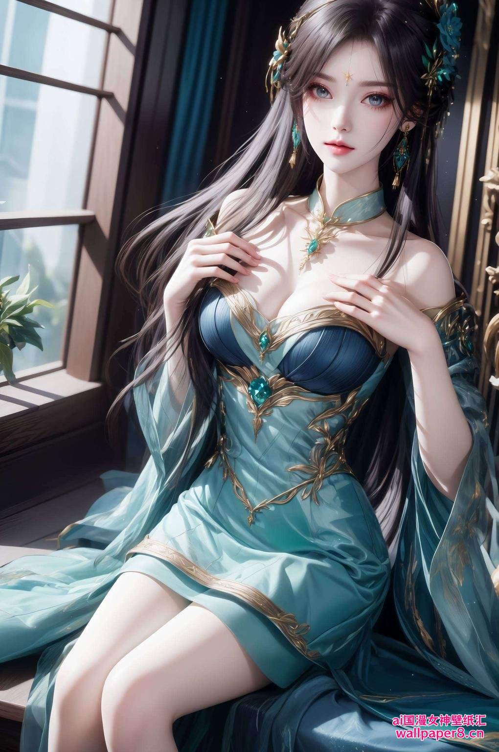 今天给大家带来的是《斗破大陆》中美到爆表的萧薰儿锁屏壁纸！高清画质细节精致